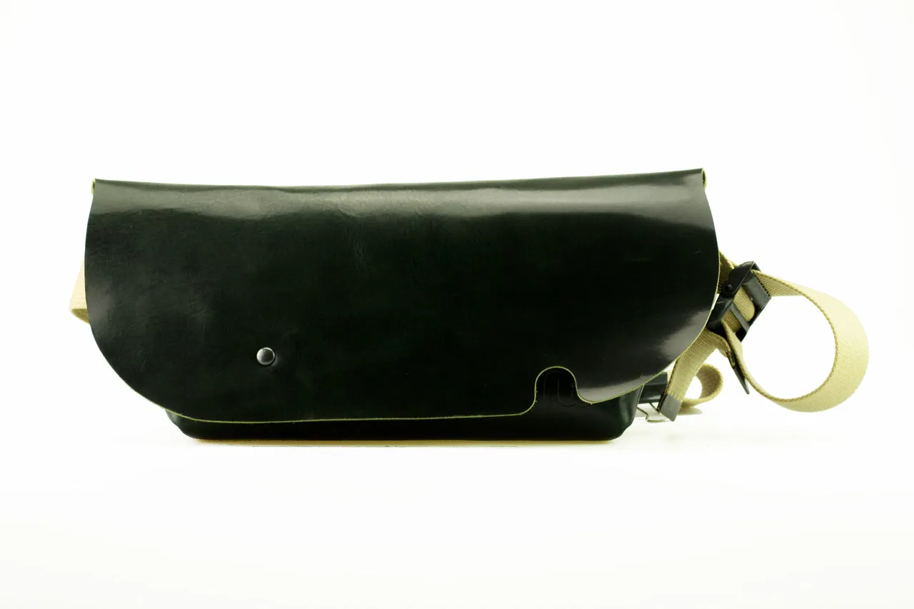 メッセンジャーバッグ (S)/DARK GREEN-FAS