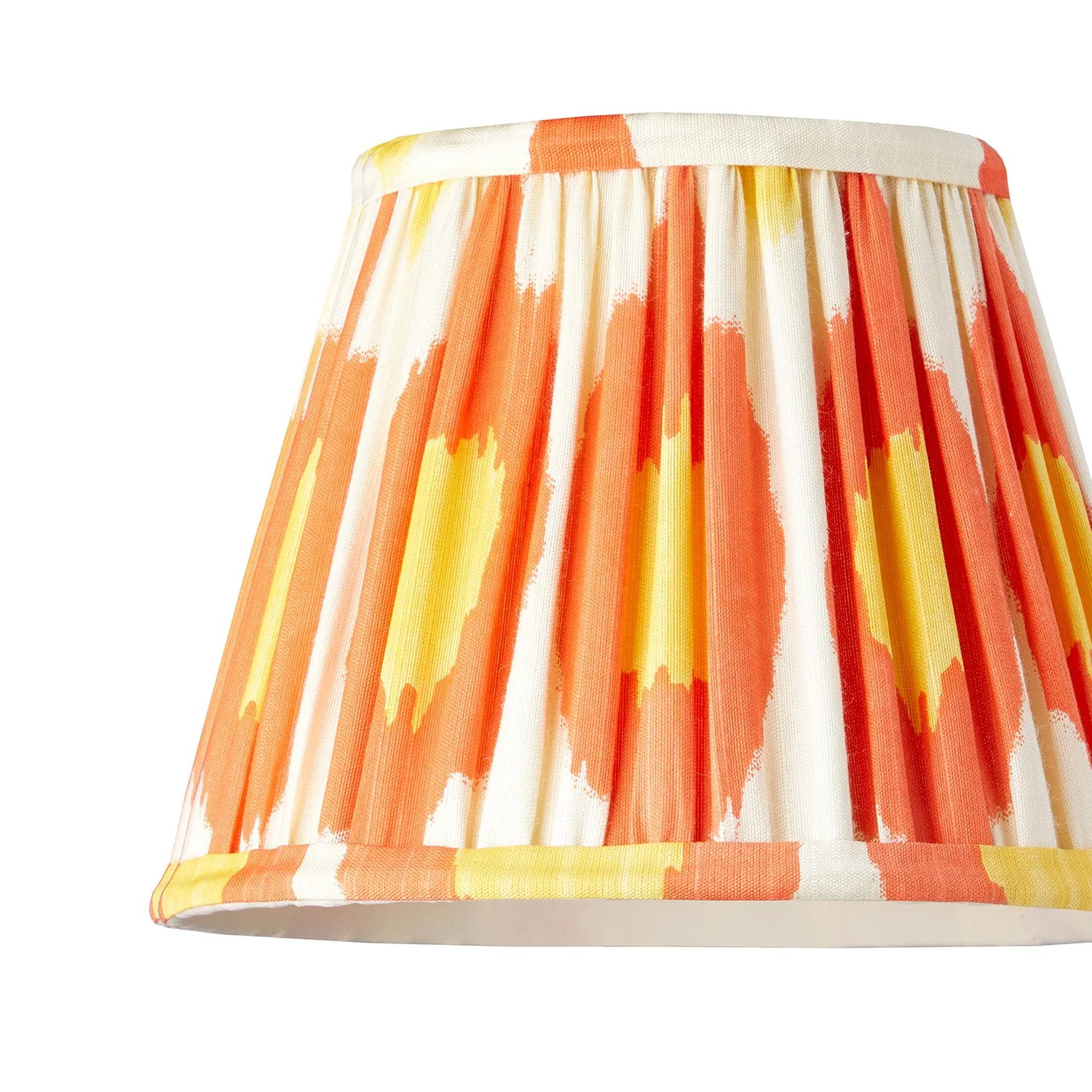 18cm pendant shade in st clements egg & spoon silk ikat