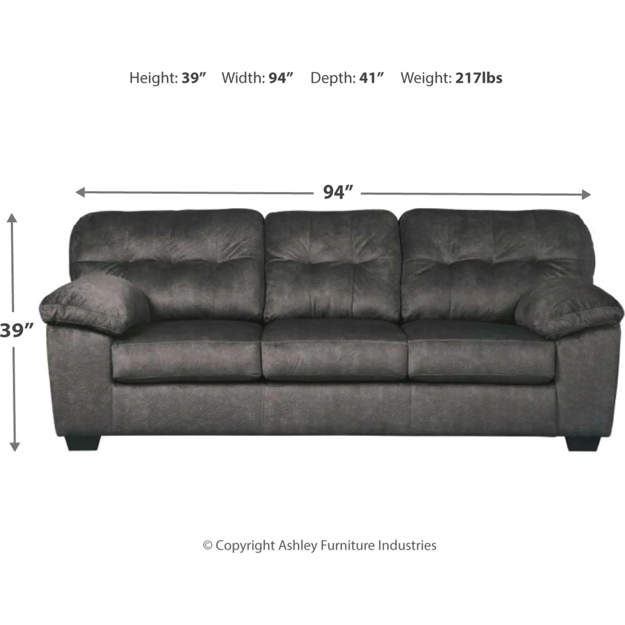 Accrington Queen Sleeper - Granite
