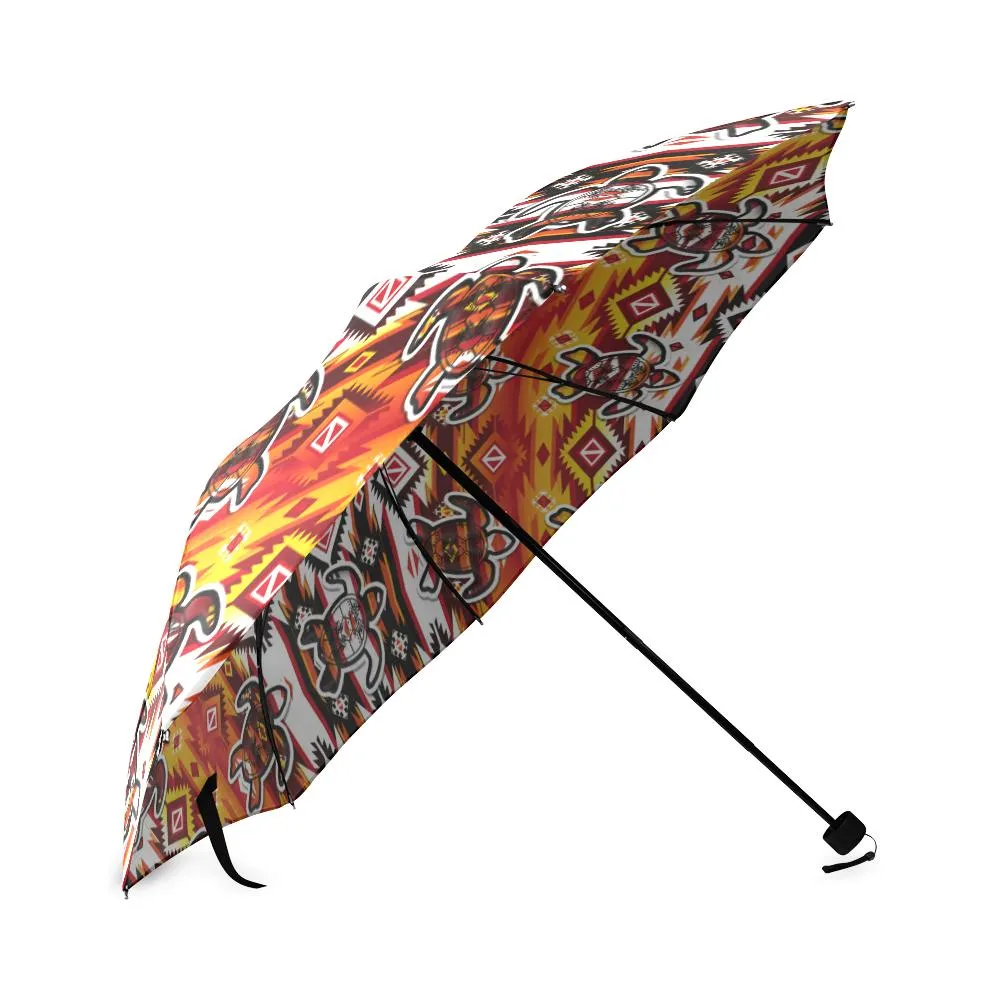 Adobe Fire Turtle Foldable Umbrella