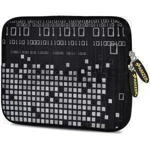 Amzer 7.75 Inch Neoprene iPad/Tablet Sleeve - Data Pixels