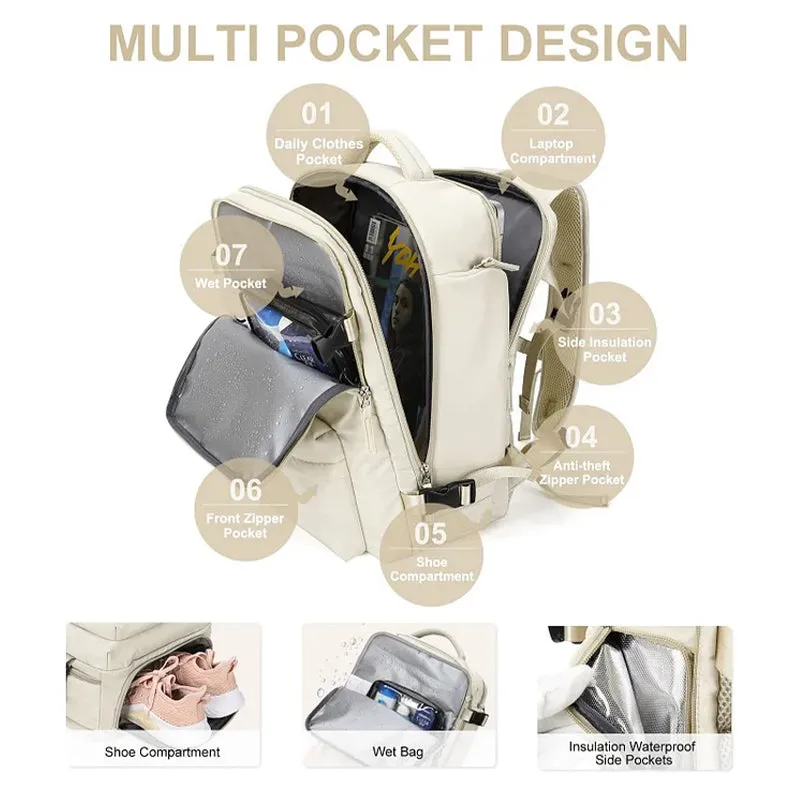 BACKPACK MULTIFUNCTIONAL TRAVEL BAG