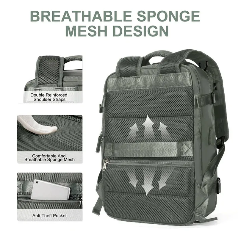 BACKPACK MULTIFUNCTIONAL TRAVEL BAG
