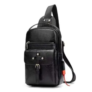 Backpack Waist Shoulder bag compatible with Ebook, Tablet and for ADVAN i6C (2019) - Black