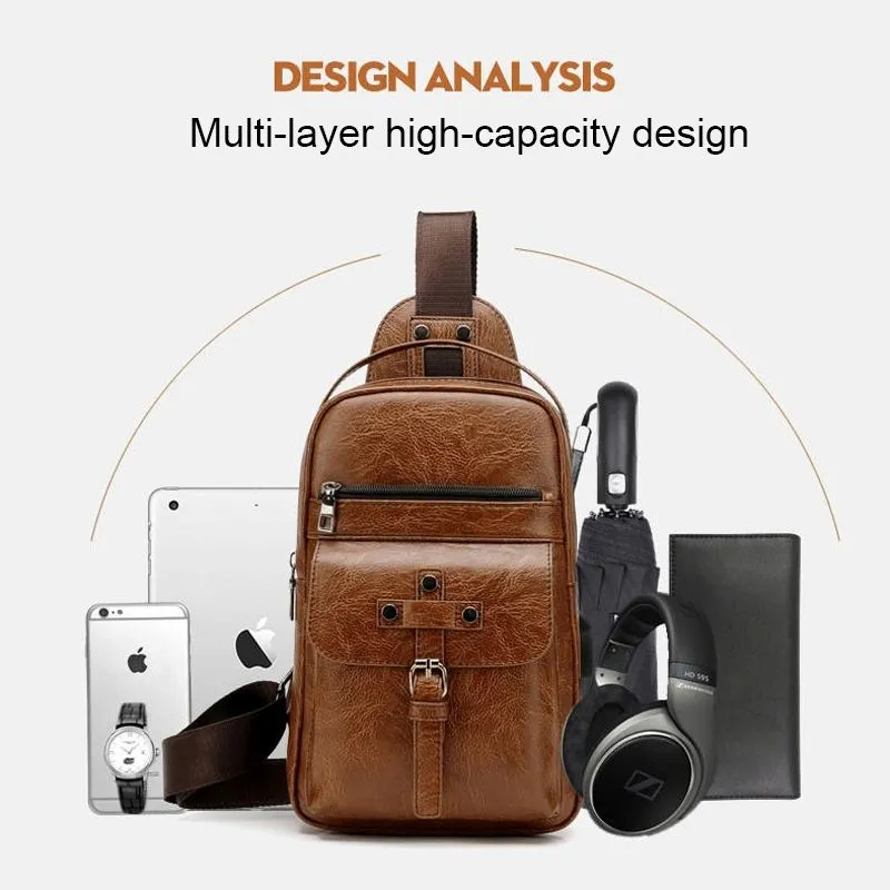 Backpack Waist Shoulder bag compatible with Ebook, Tablet and for ADVAN i6C (2019) - Black