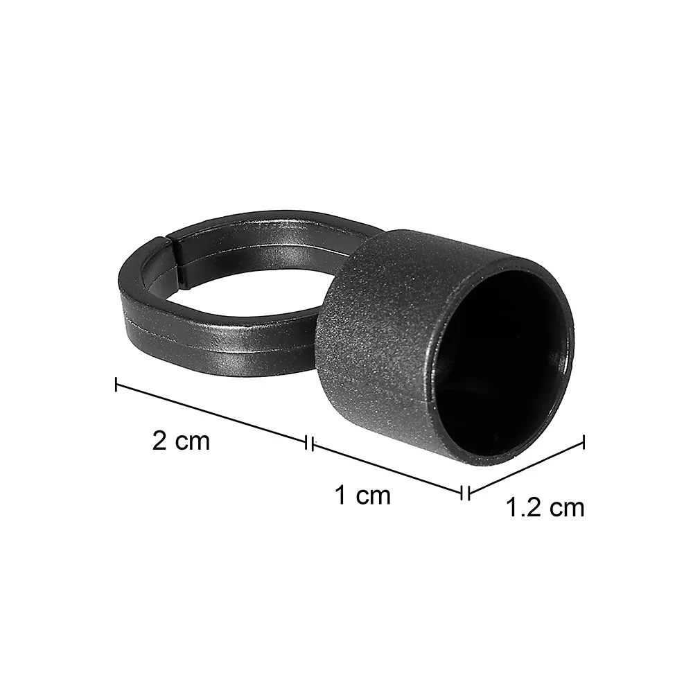 Bag of 50 Cosmetic Ink Cup Holder Finger Ring