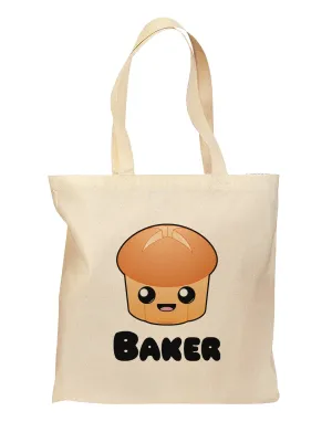 Baker Cute Roll Grocery Tote Bag