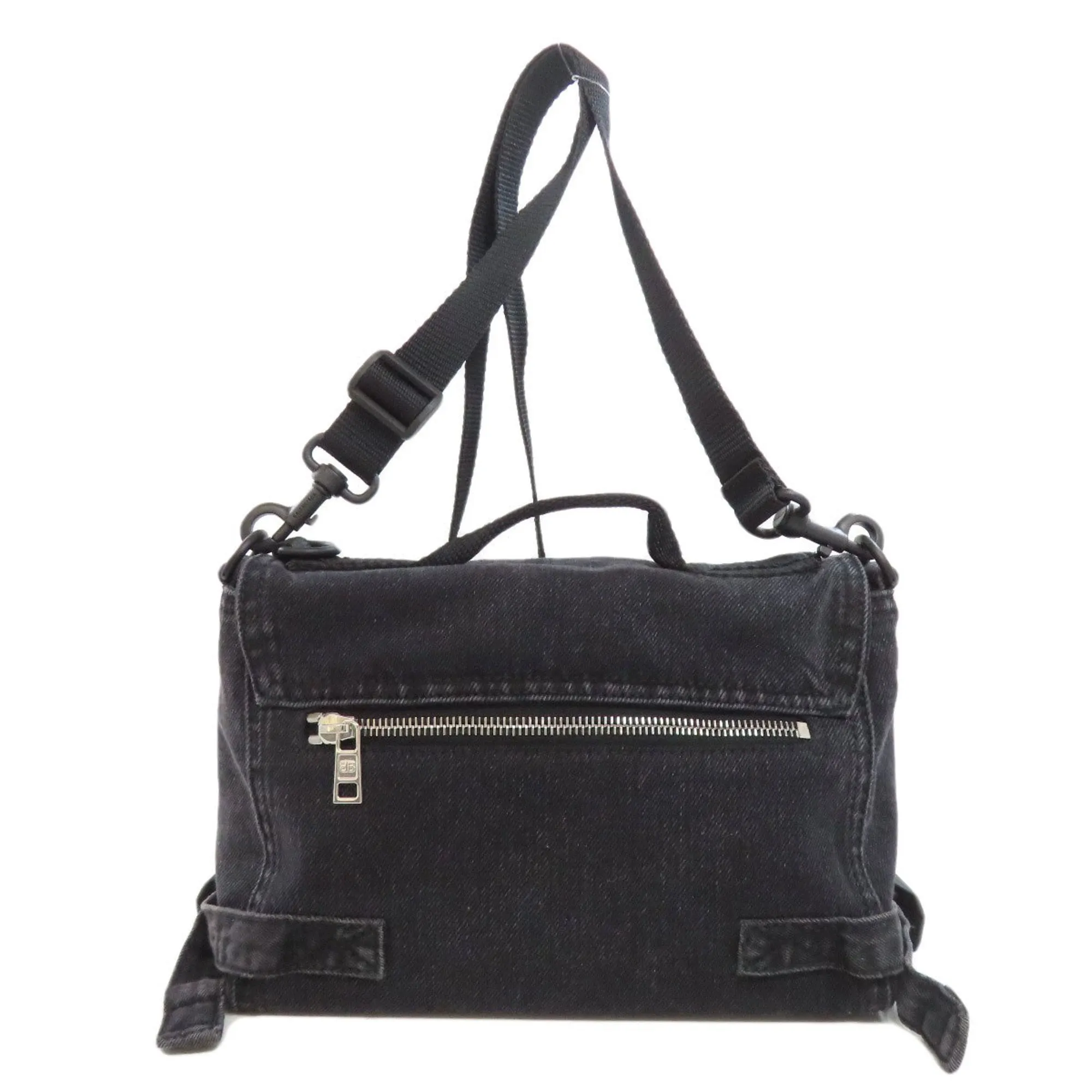 Balenciaga ARMY Black Denim - Jeans Bag
