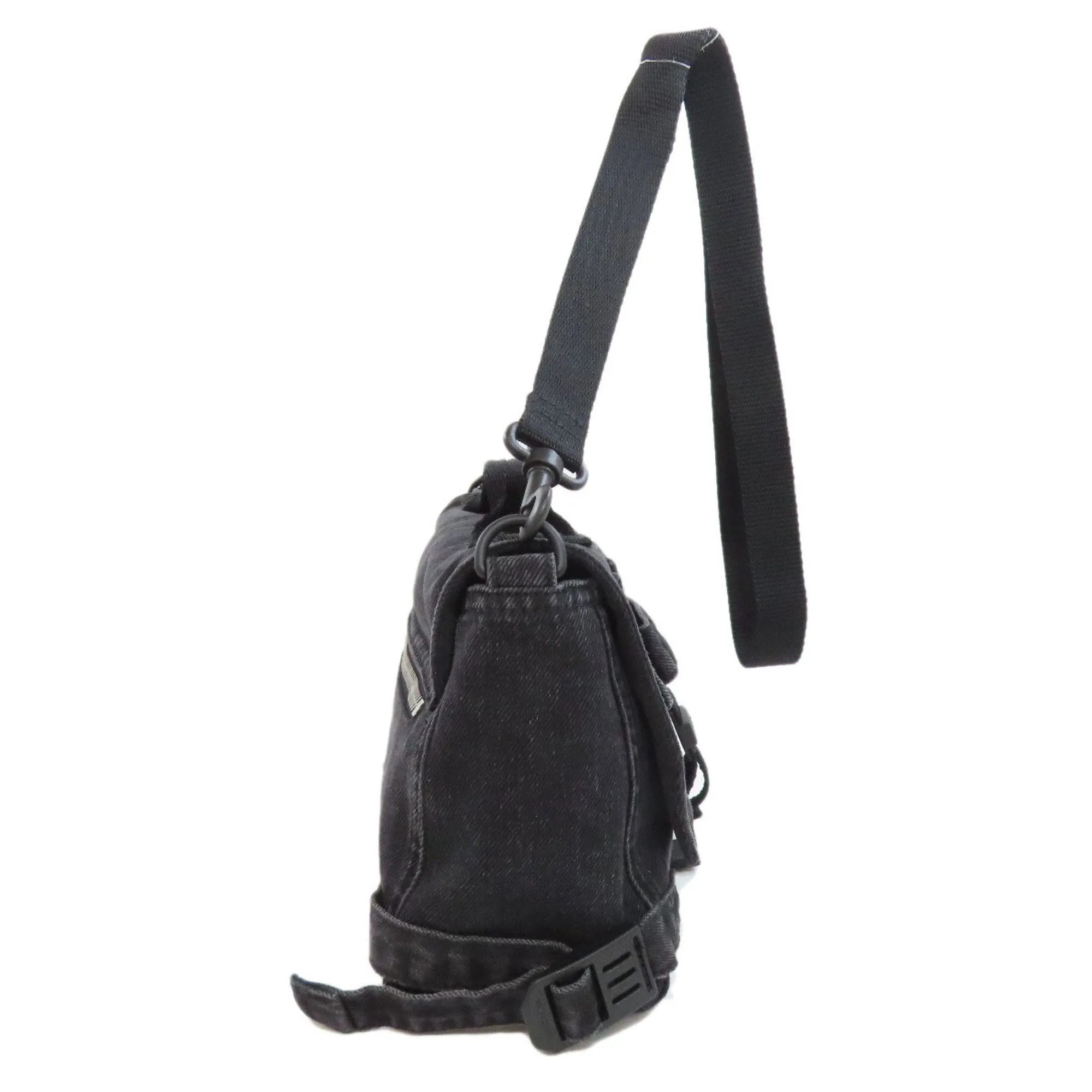 Balenciaga ARMY Black Denim - Jeans Bag