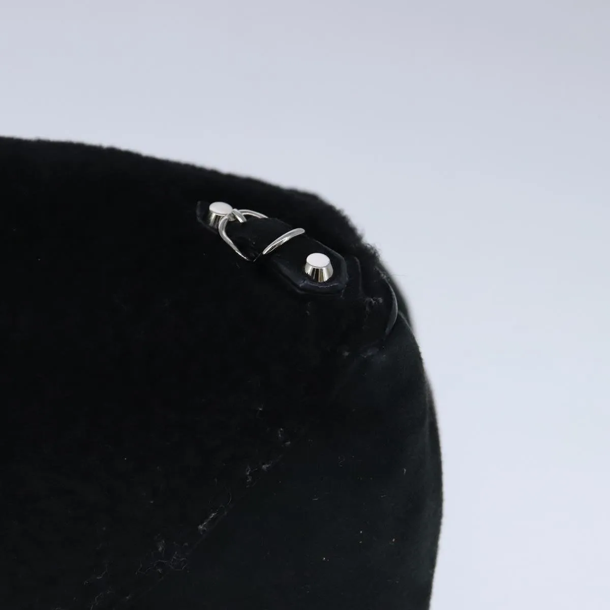 Balenciaga City Black Suede Bag
