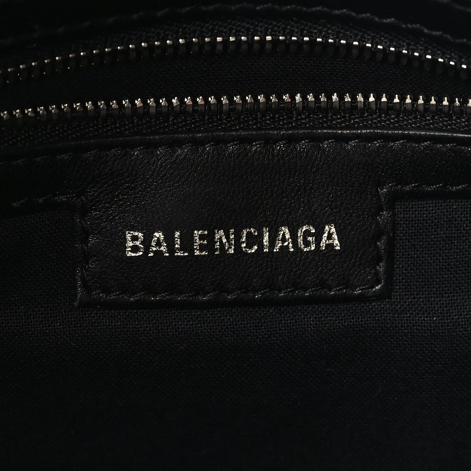 BALENCIAGA LE CAGOLE SMALL DENIM CRYSTAL SHOULDER BAG