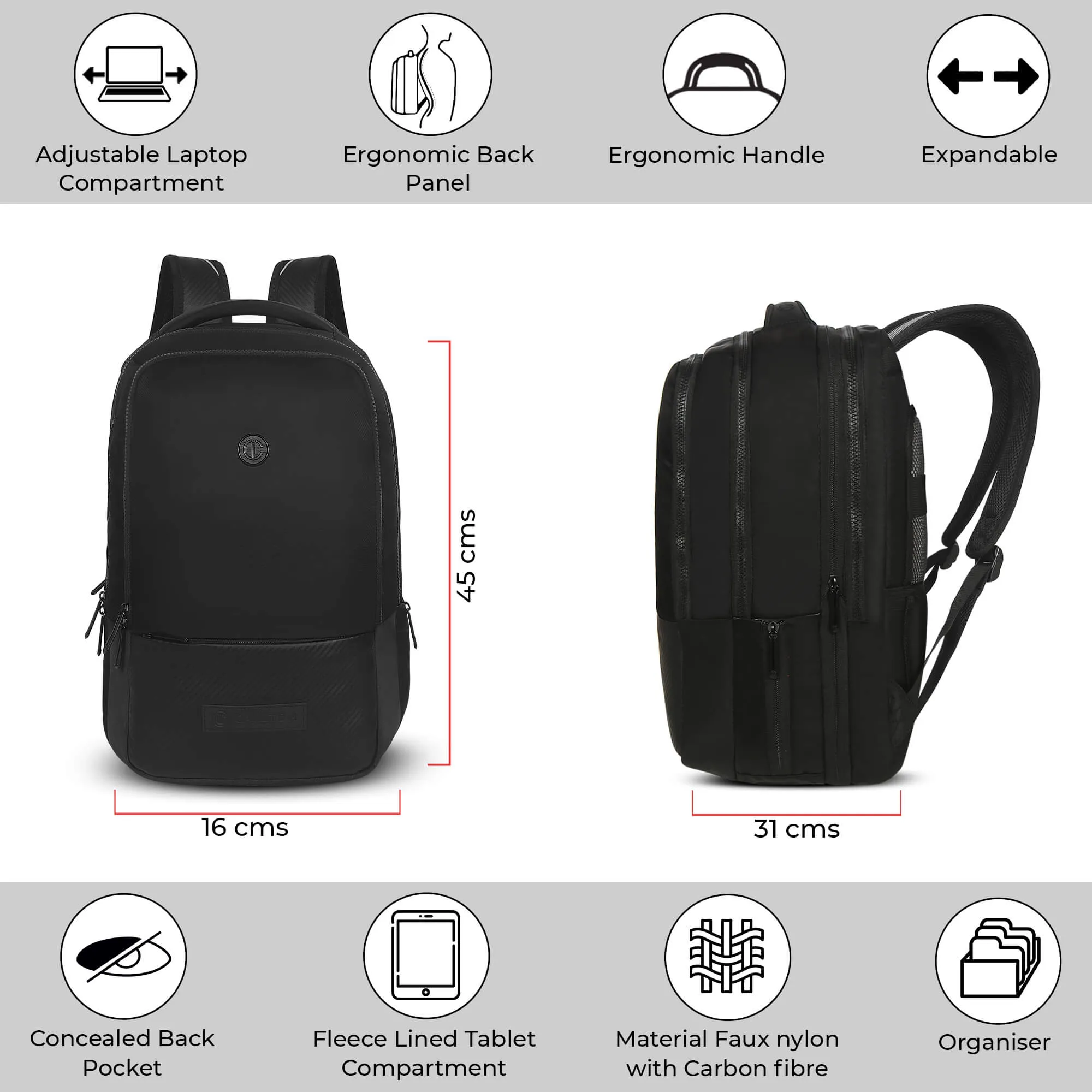 Berkeley Laptop backpack