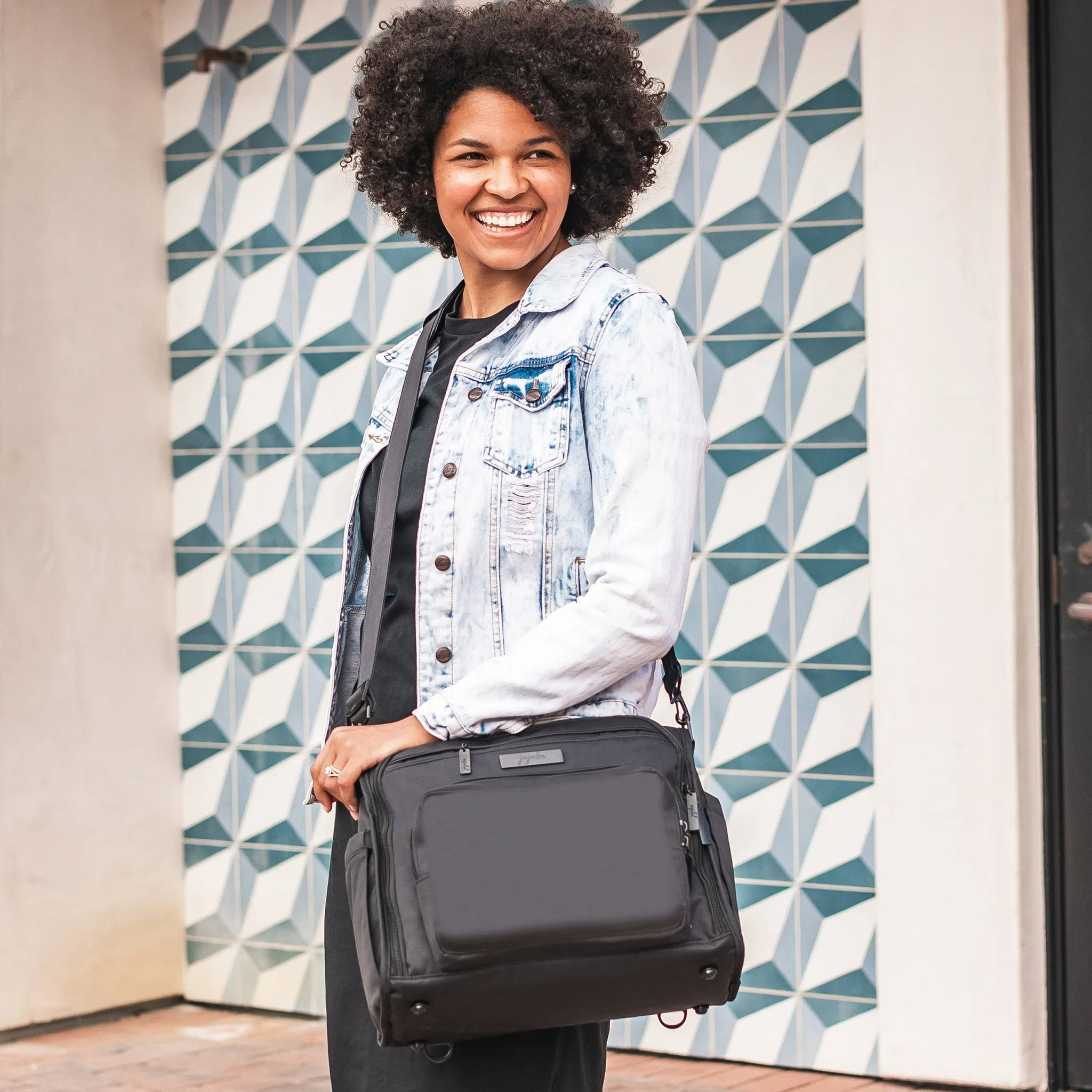 B.F.F. Diaper Bag - Black Out