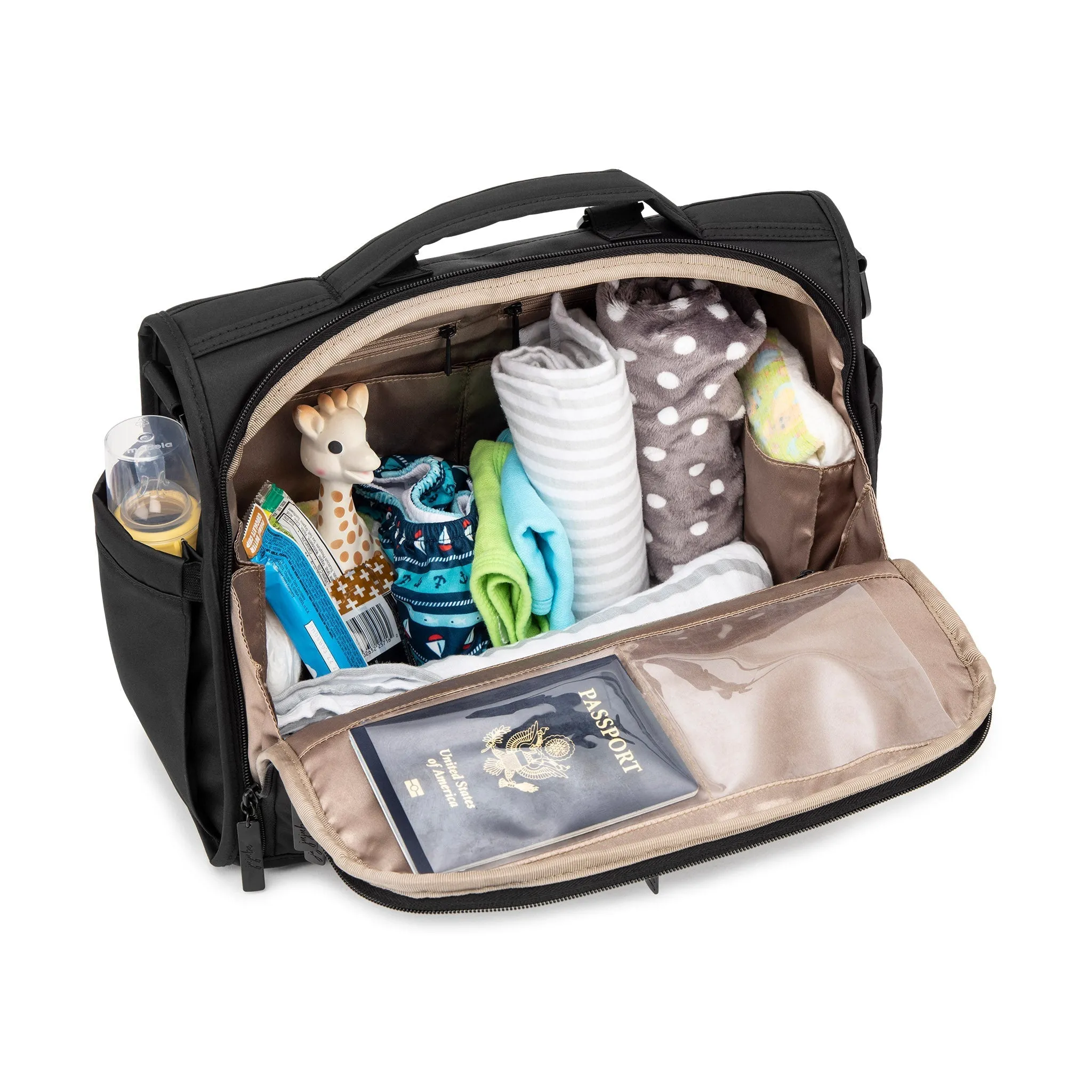 B.F.F. Diaper Bag - Black Out
