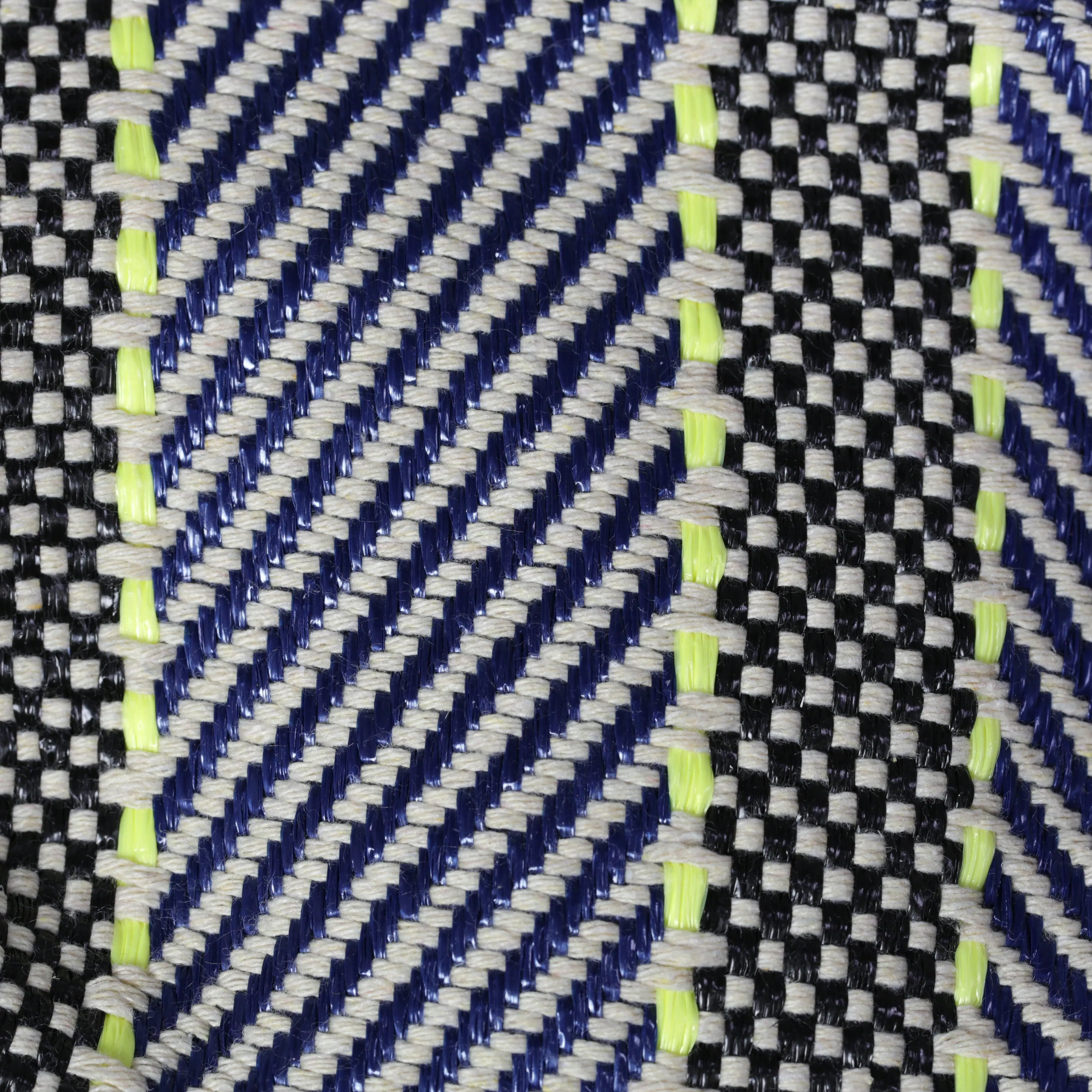 Black Ginger Woven Style Cosmetic Bag