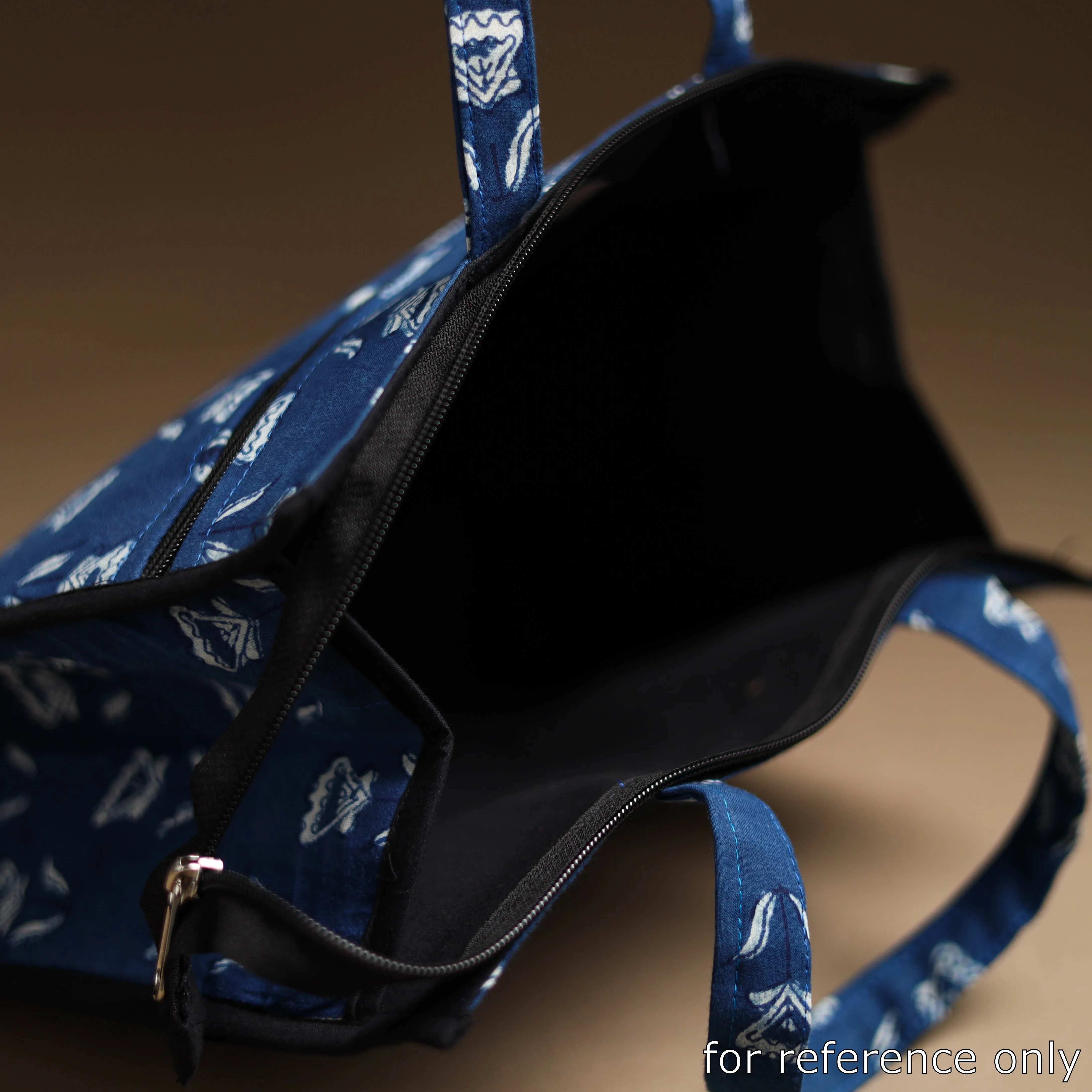 Black - Handcrafted Cotton Shopping Bag 05