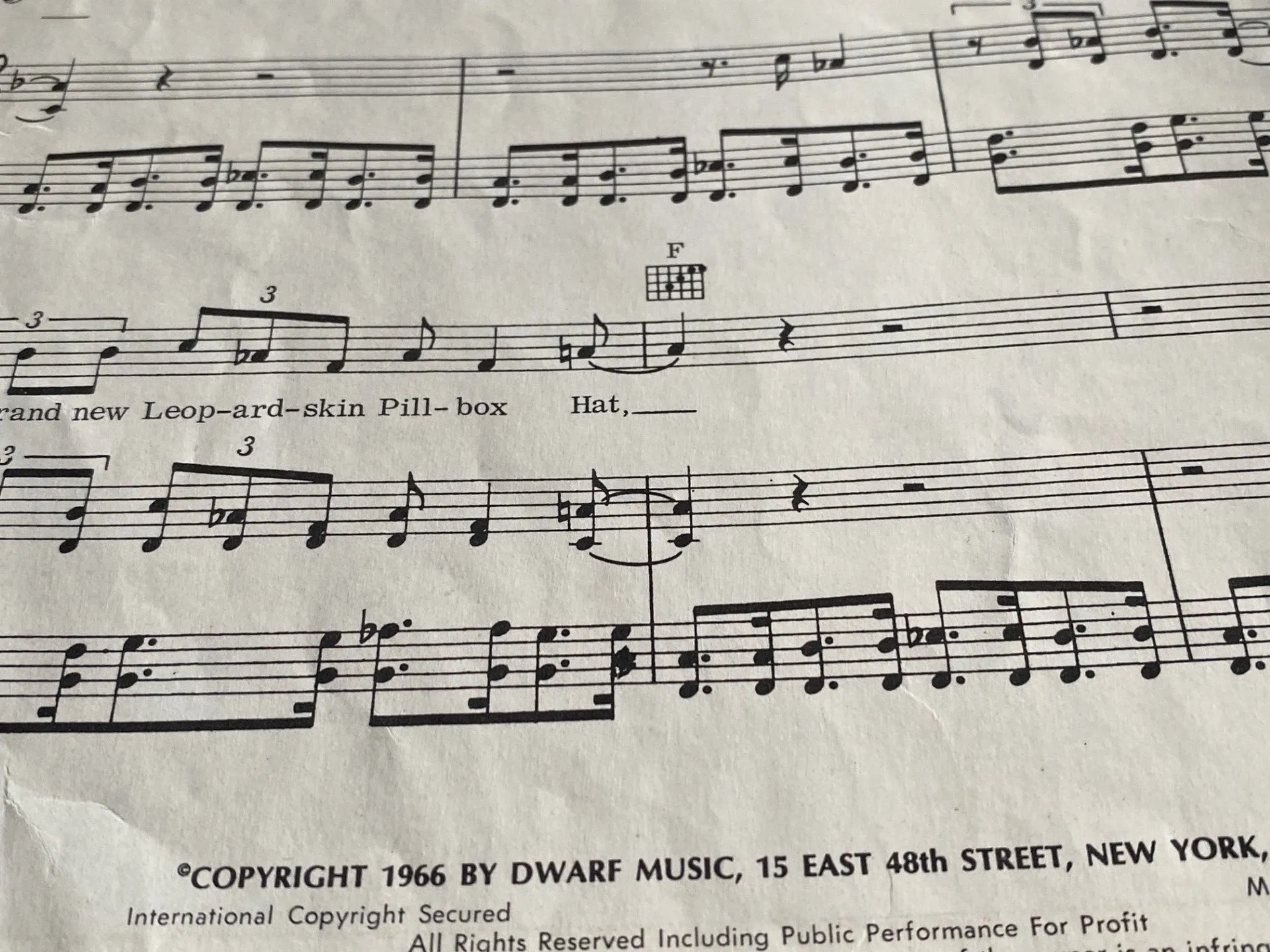 Bob Dylan - Set of Three  from the Blonde on Blonde LP- Sheet Music