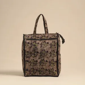 Brown - Eco-Friendly Handmade Cotton Handbag for Women 08