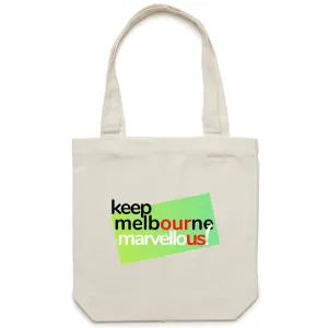 Canvas Quality Melbourne Tote Shopping Bag