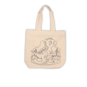 Canvas Tote Bag - Dinosaur