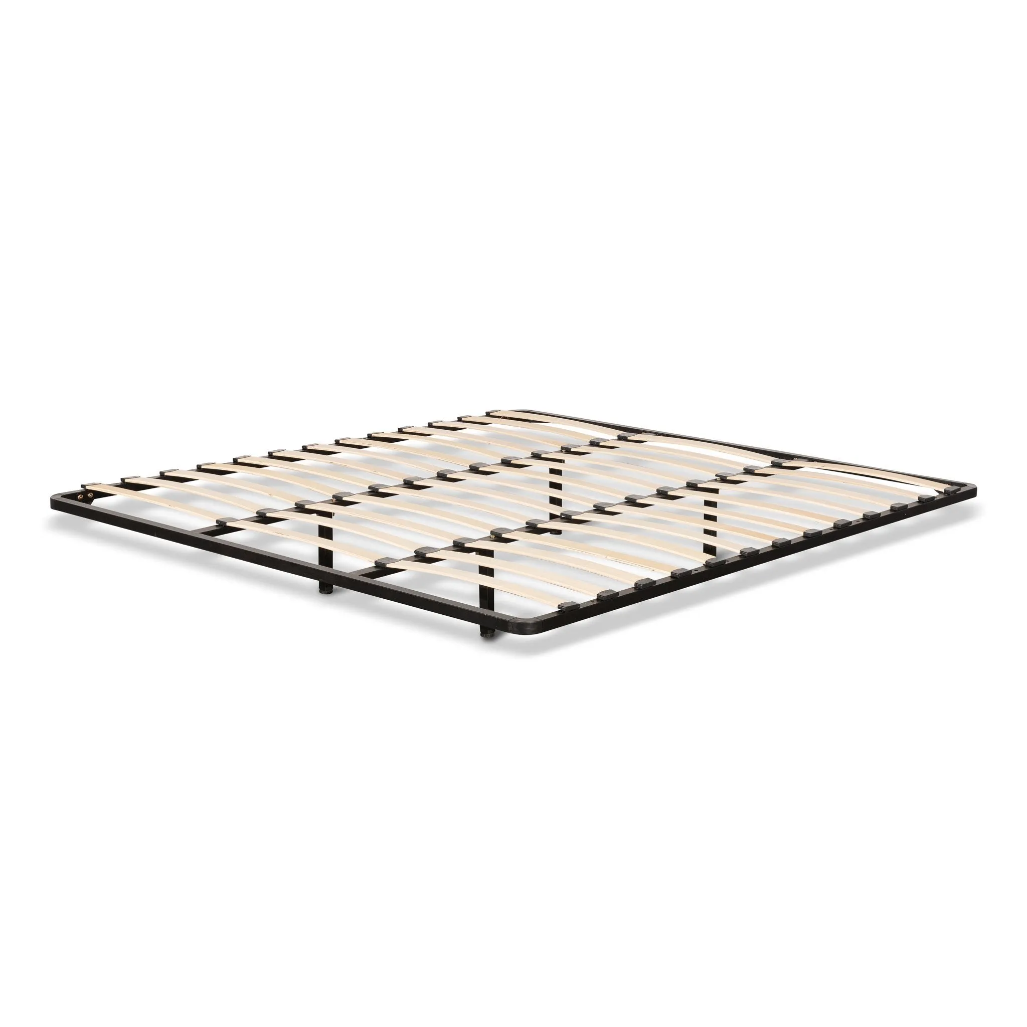 Cedar King Bed Frame - Olive Brown Boucle