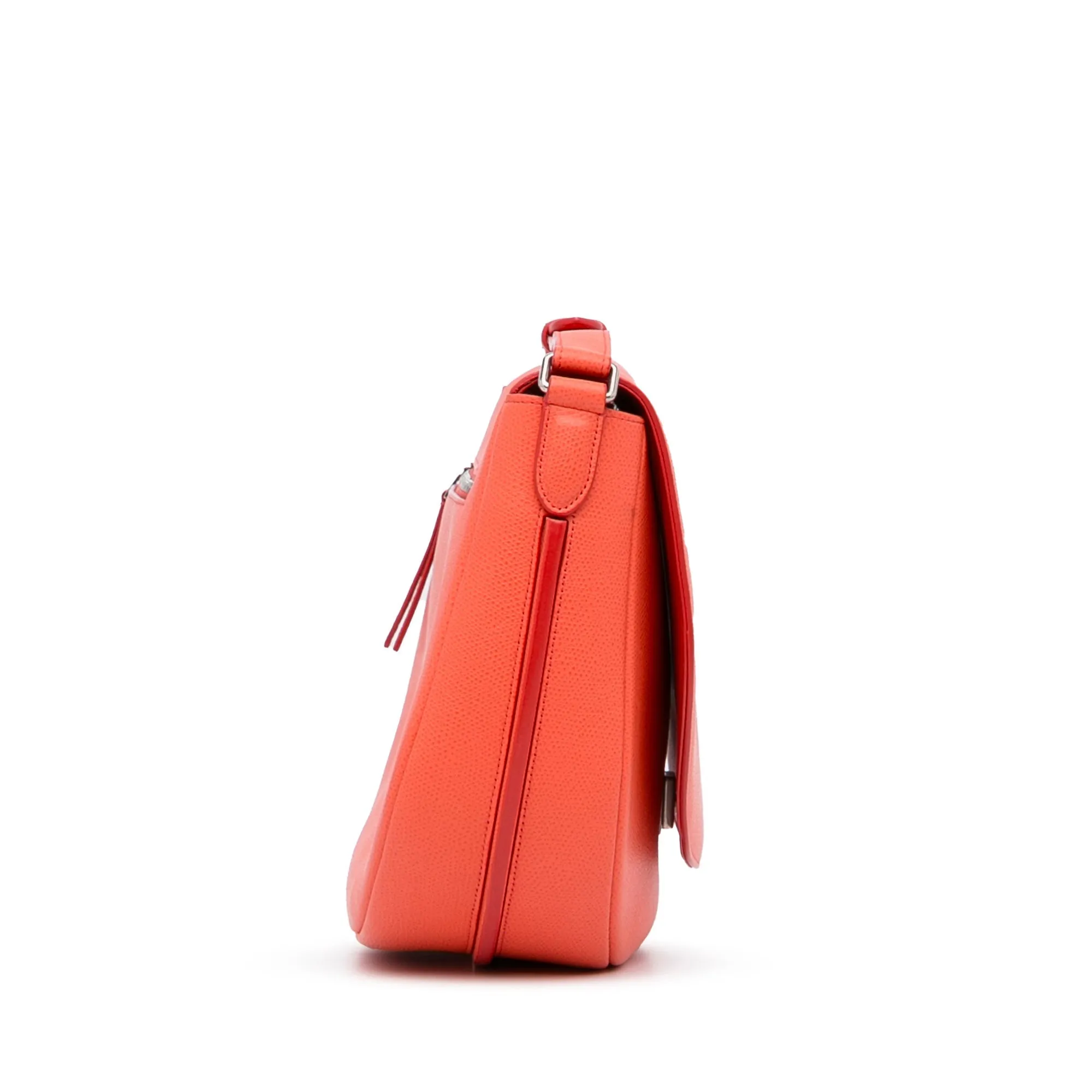 Celine Trotteur Orange Leather