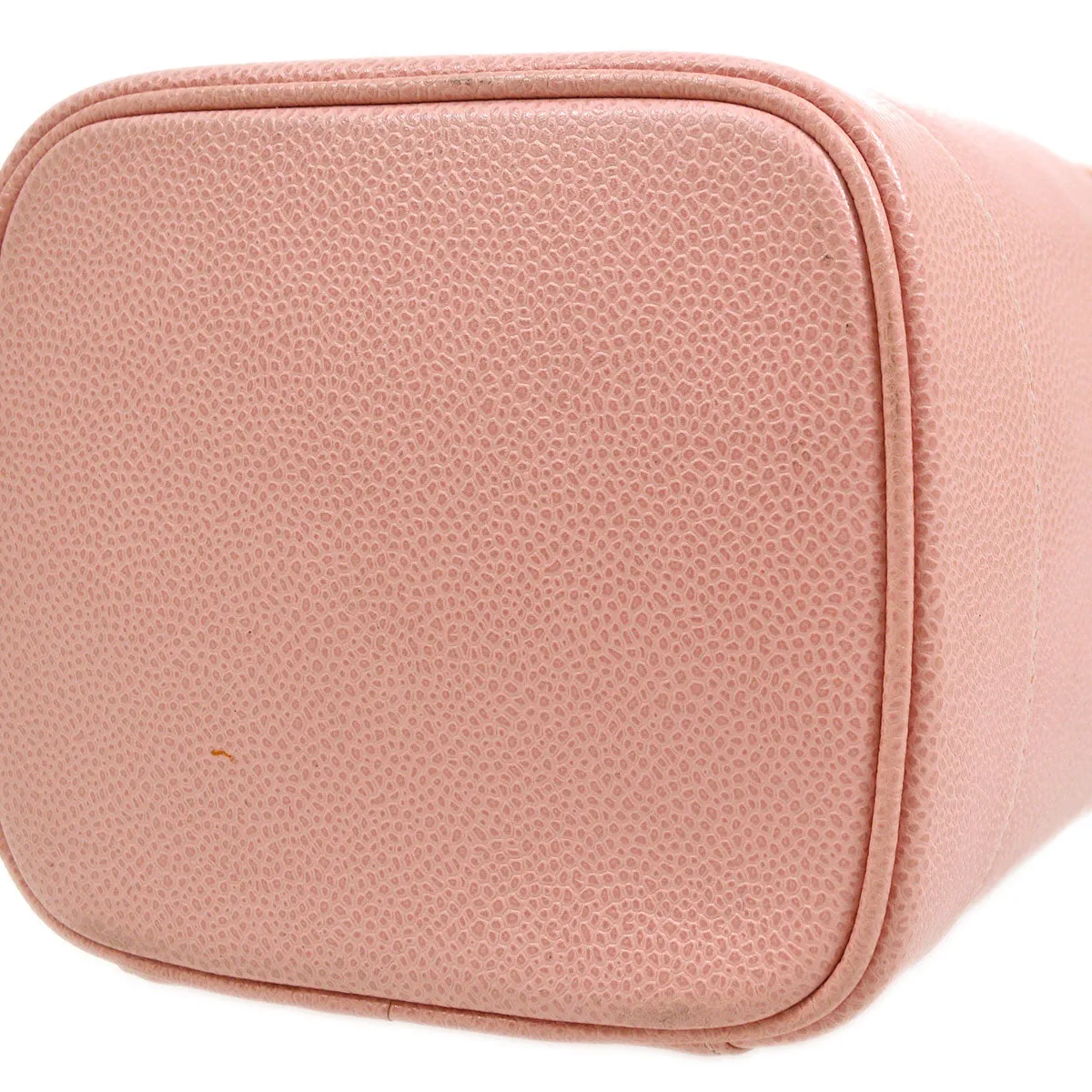 CHANEL 2003-2004 Timeless Vanity Handbag Pink Caviar AK38289b