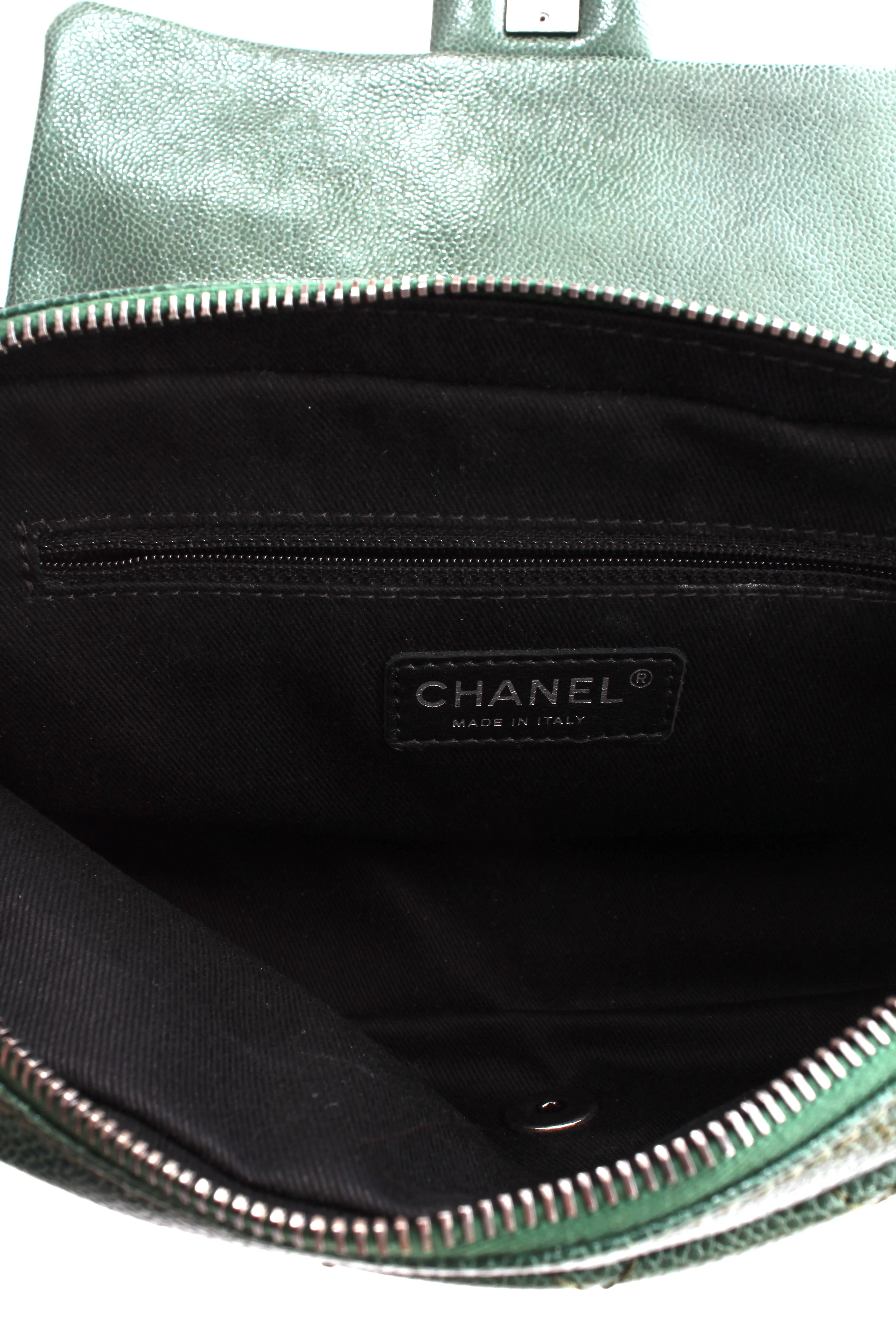 Chanel Easy Caviar Quilted Leather Flap Bag