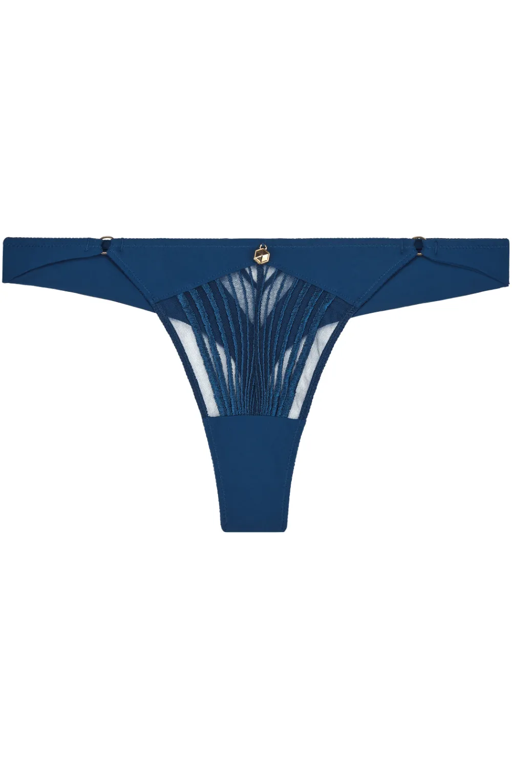 Cindy Bruna x Aubade Sumptuous Waves Tanga Blue