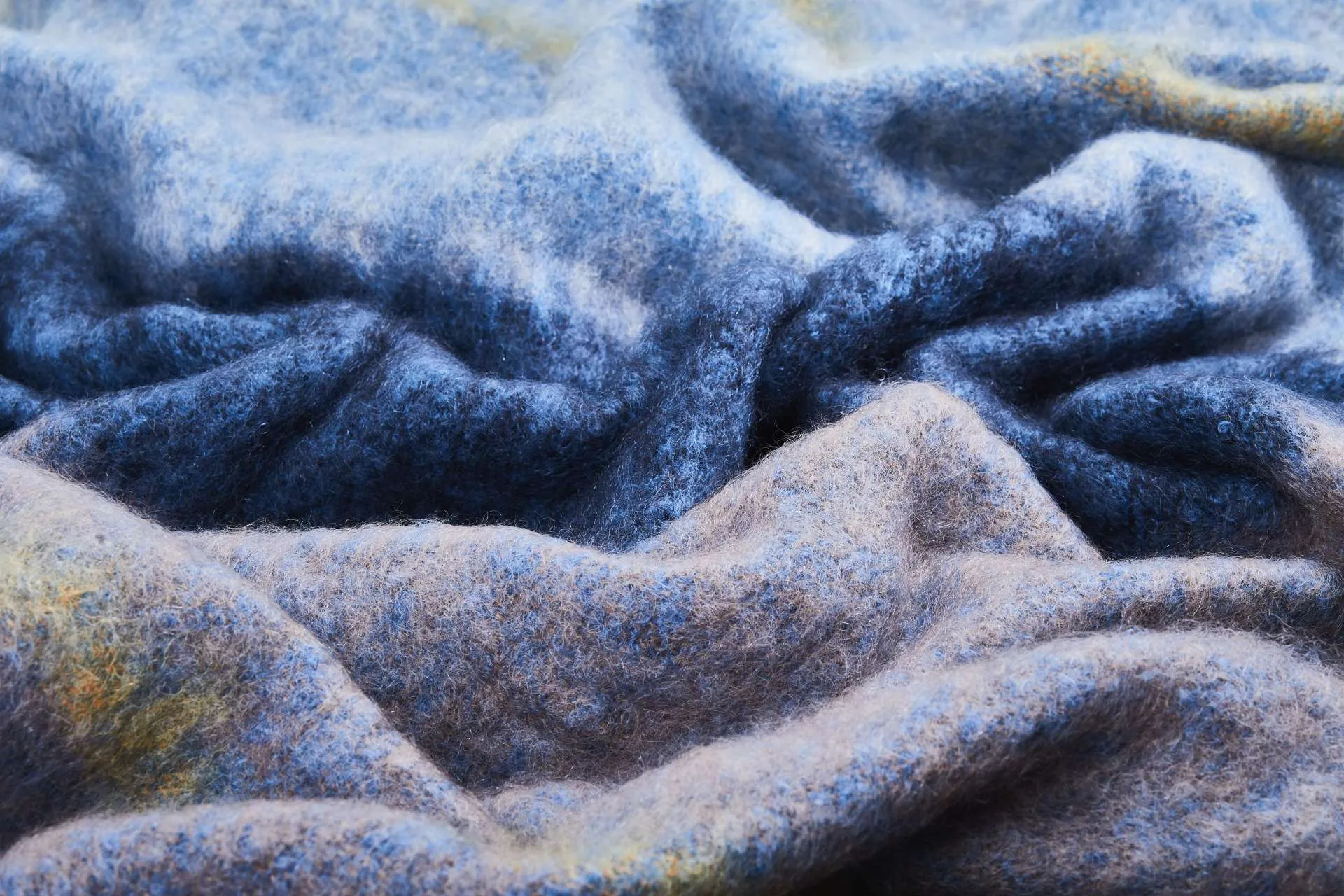 Cocoa Boher Mohair XThrow Blanket