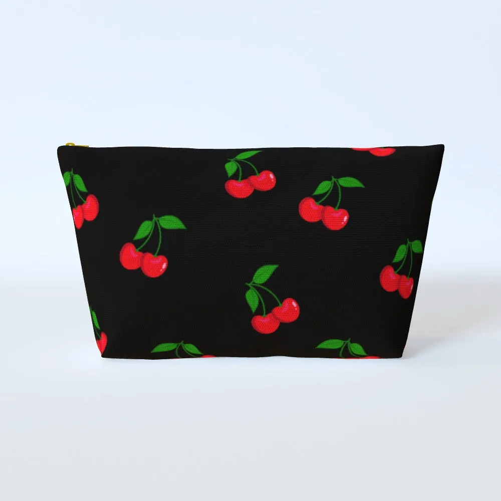 Cosmetic Bag - Black Cherries