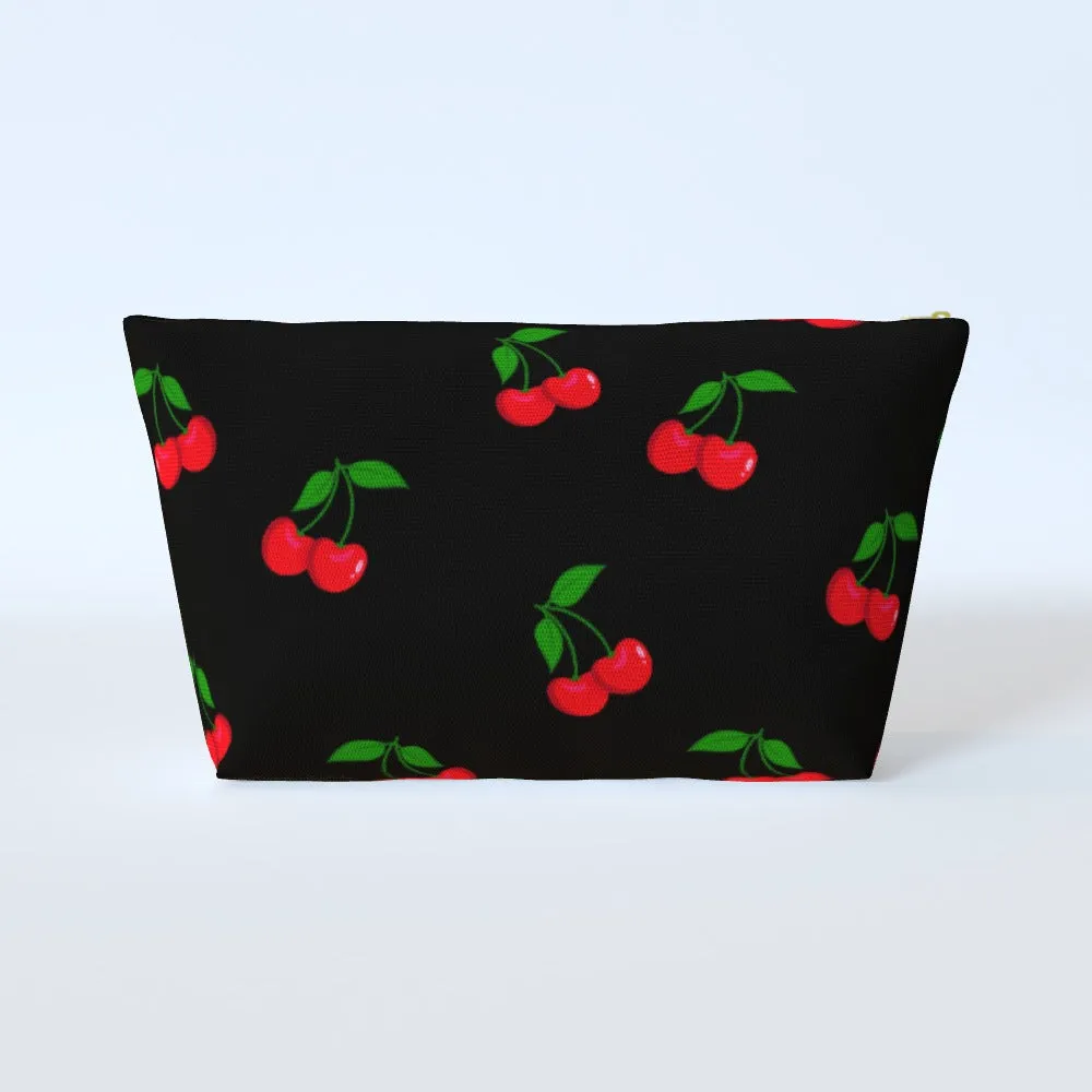 Cosmetic Bag - Black Cherries