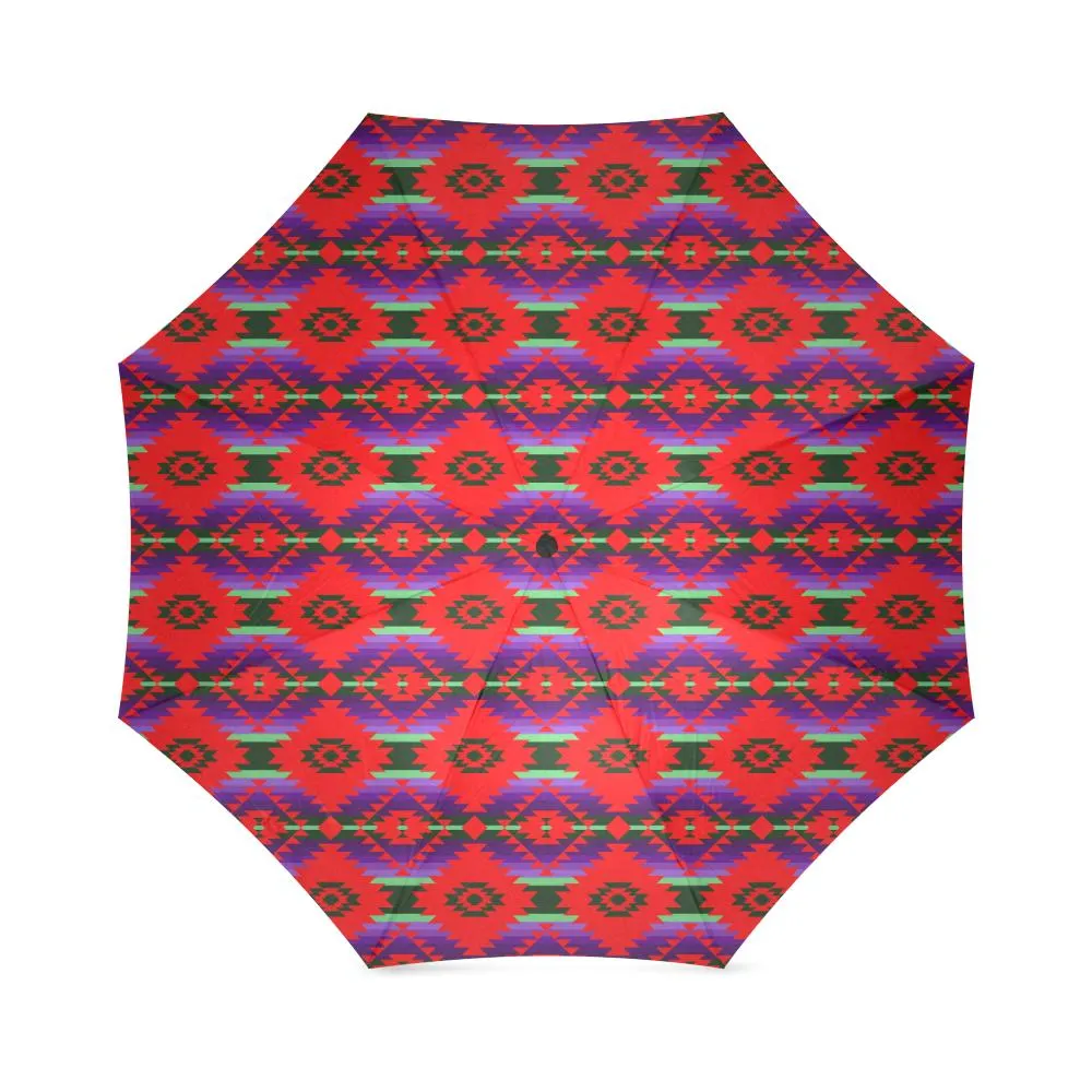 Cree Confederacy Chicken Dance Foldable Umbrella