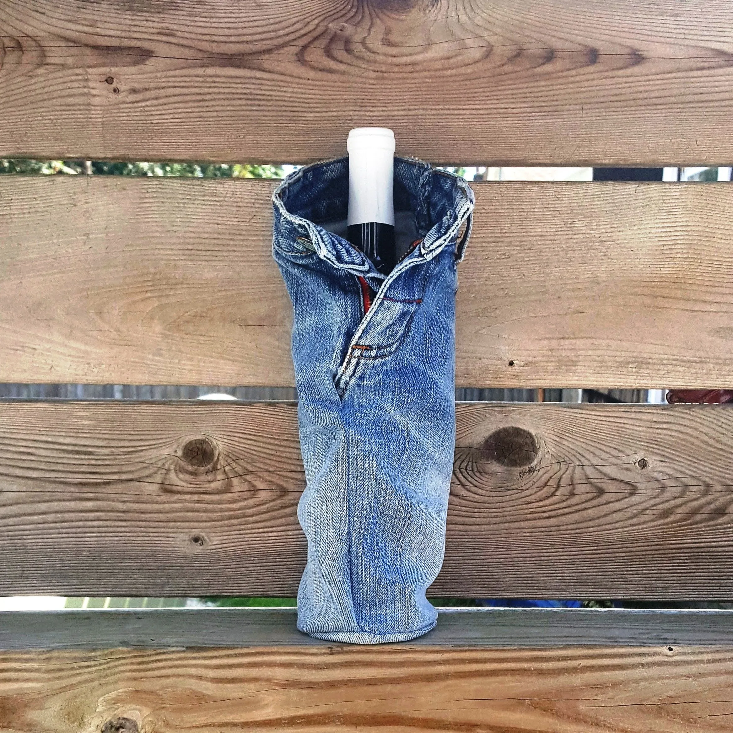 Denim Gift Bag
