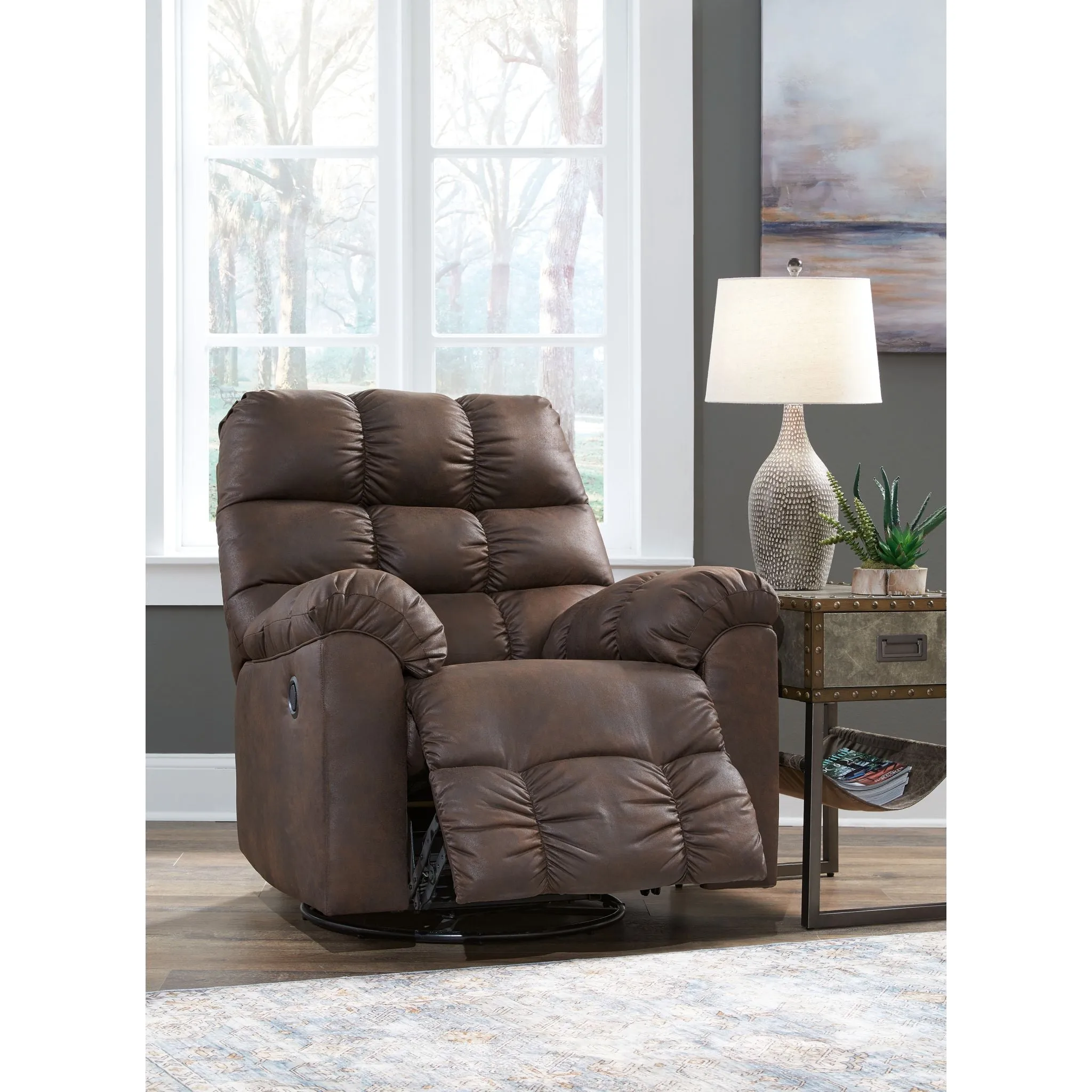 Derwin Swivel Glider Recliner
