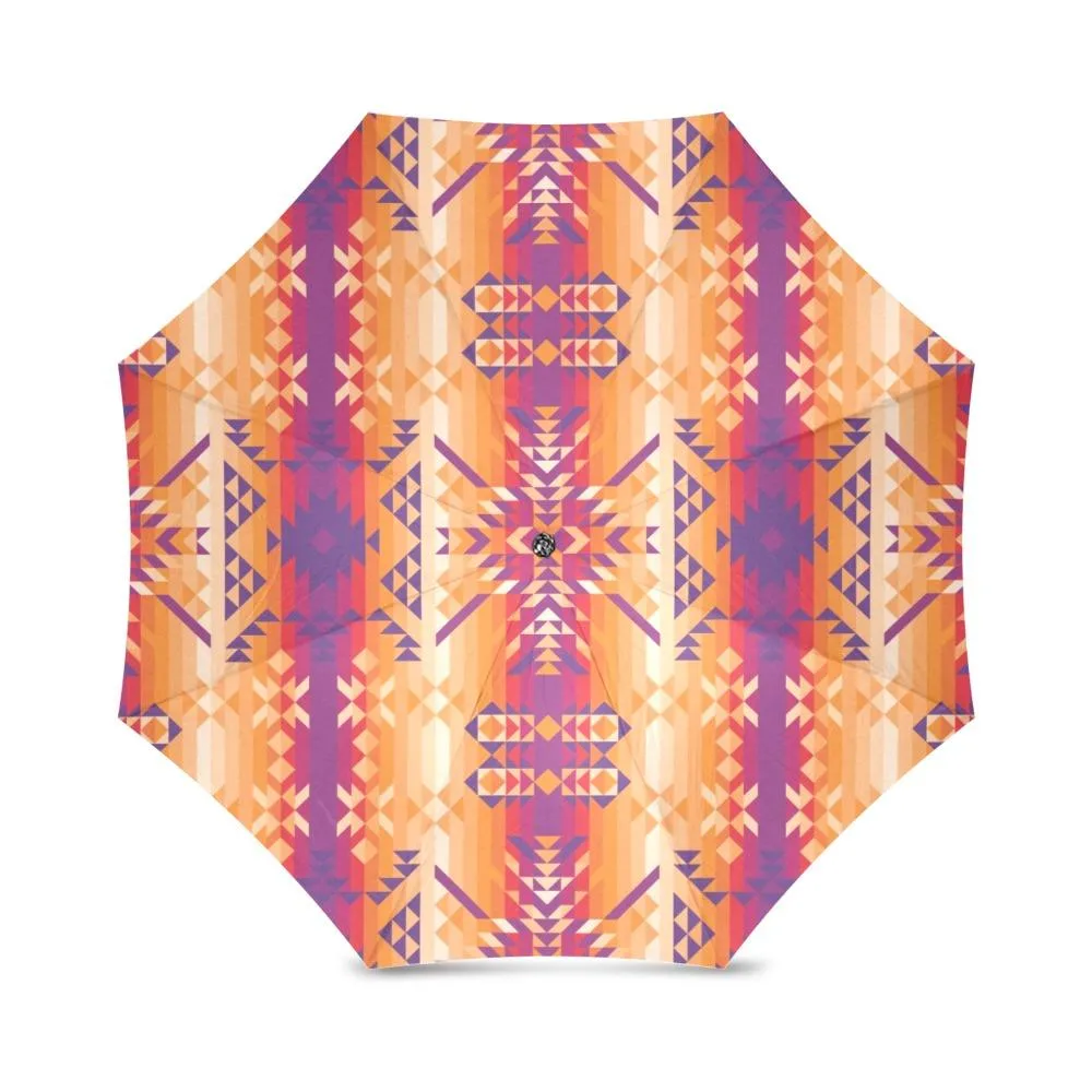 Desert Geo Foldable Umbrella