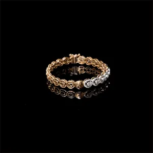 Discover the exquisite shine of our diamond bracelet - (PGDBR057)