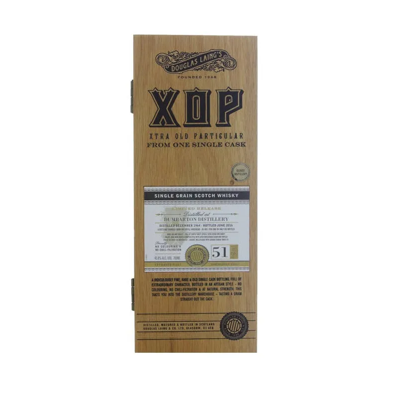 Dumbarton 1964 51 Years Douglas Laing Xtra Old Particular