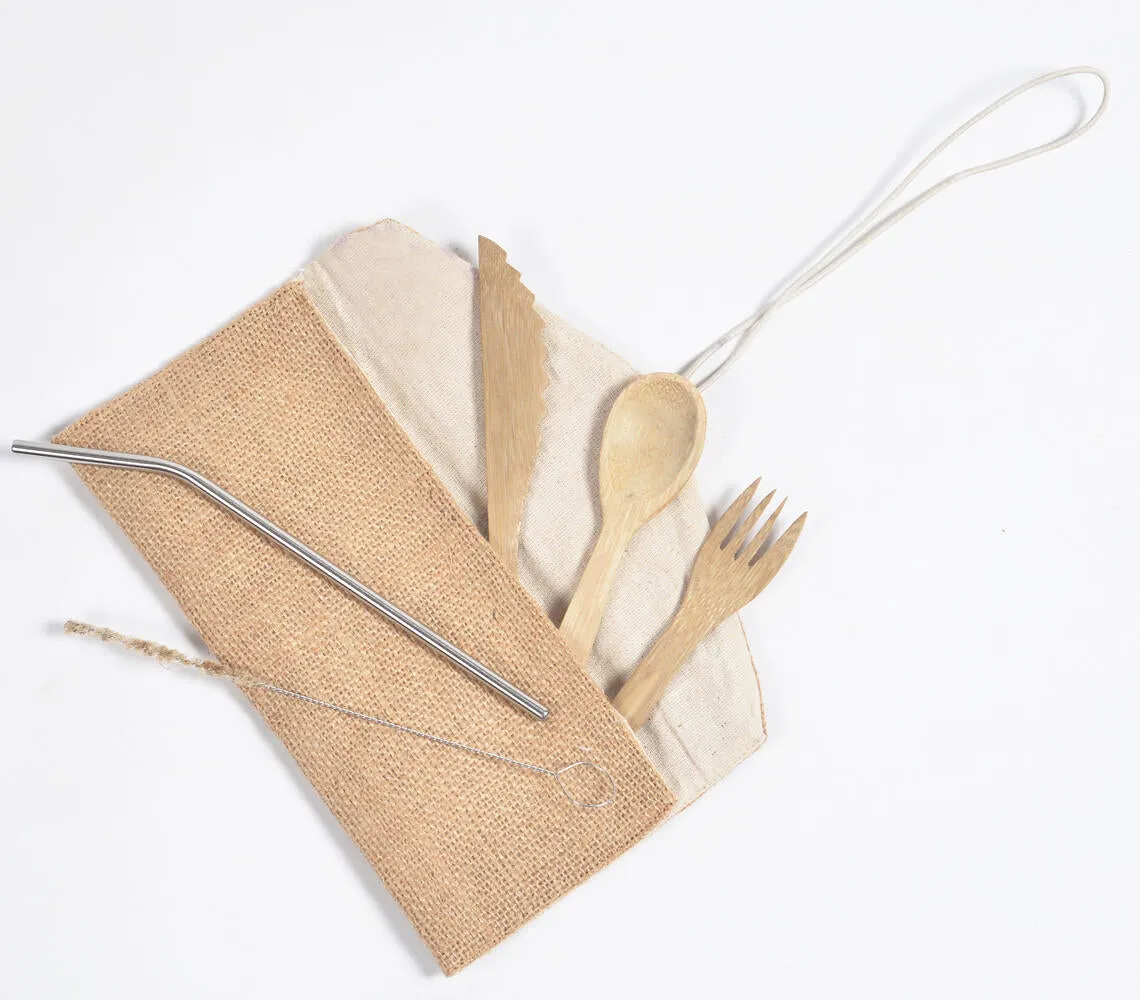 Eco-friendly Essential Travel Cutlery Set