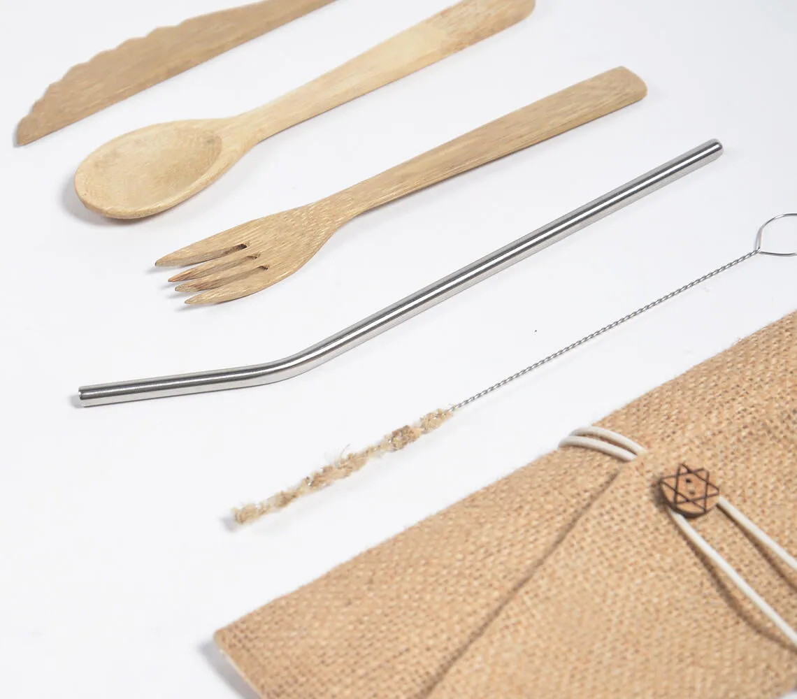 Eco-friendly Essential Travel Cutlery Set