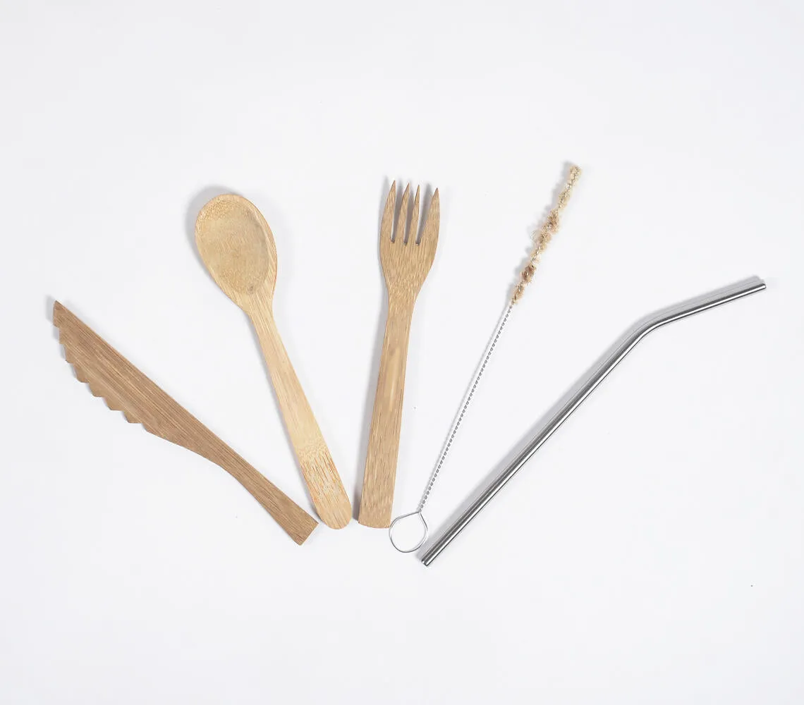 Eco-friendly Essential Travel Cutlery Set