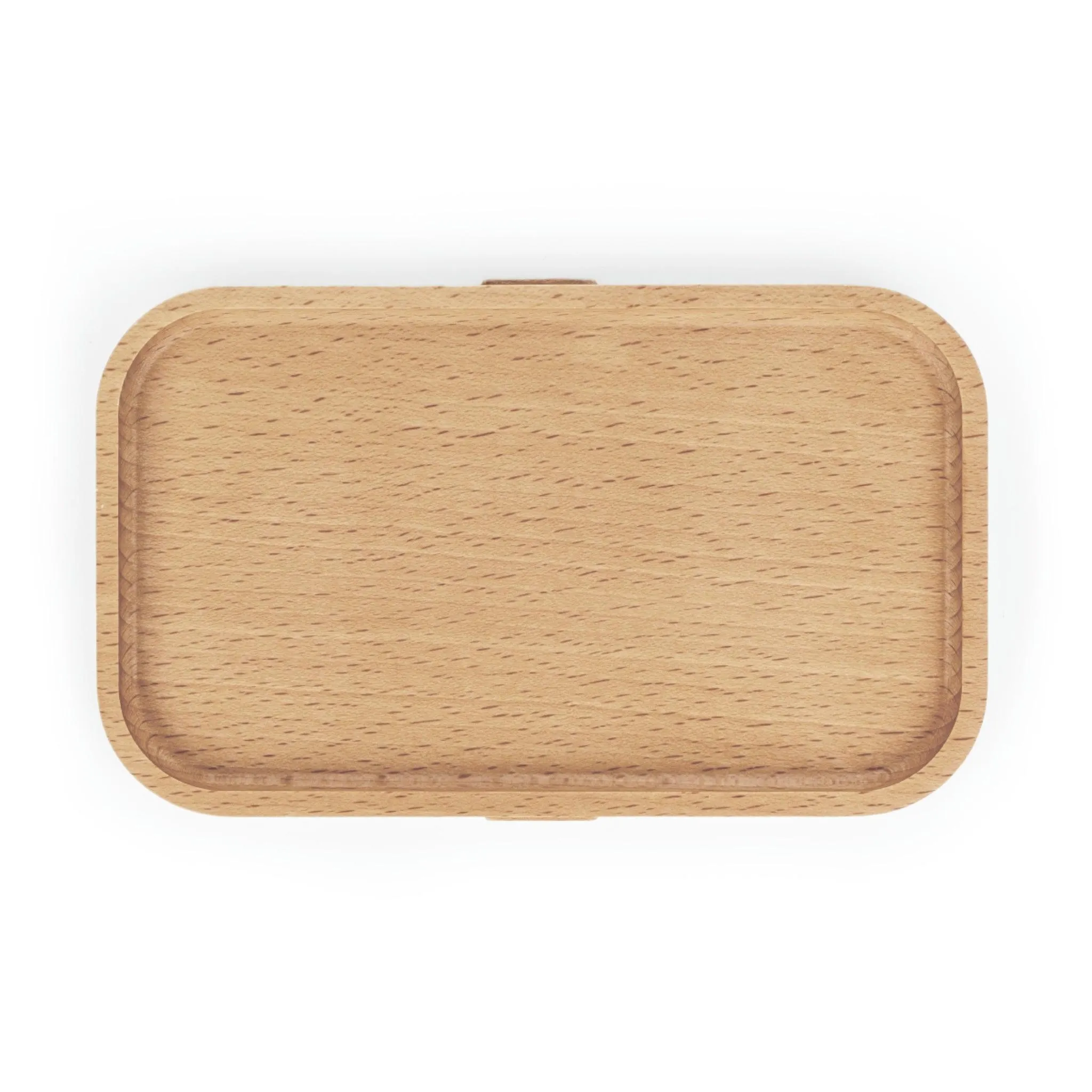 Eco-Friendly Personalized Bento Box with Chic Wooden Lid