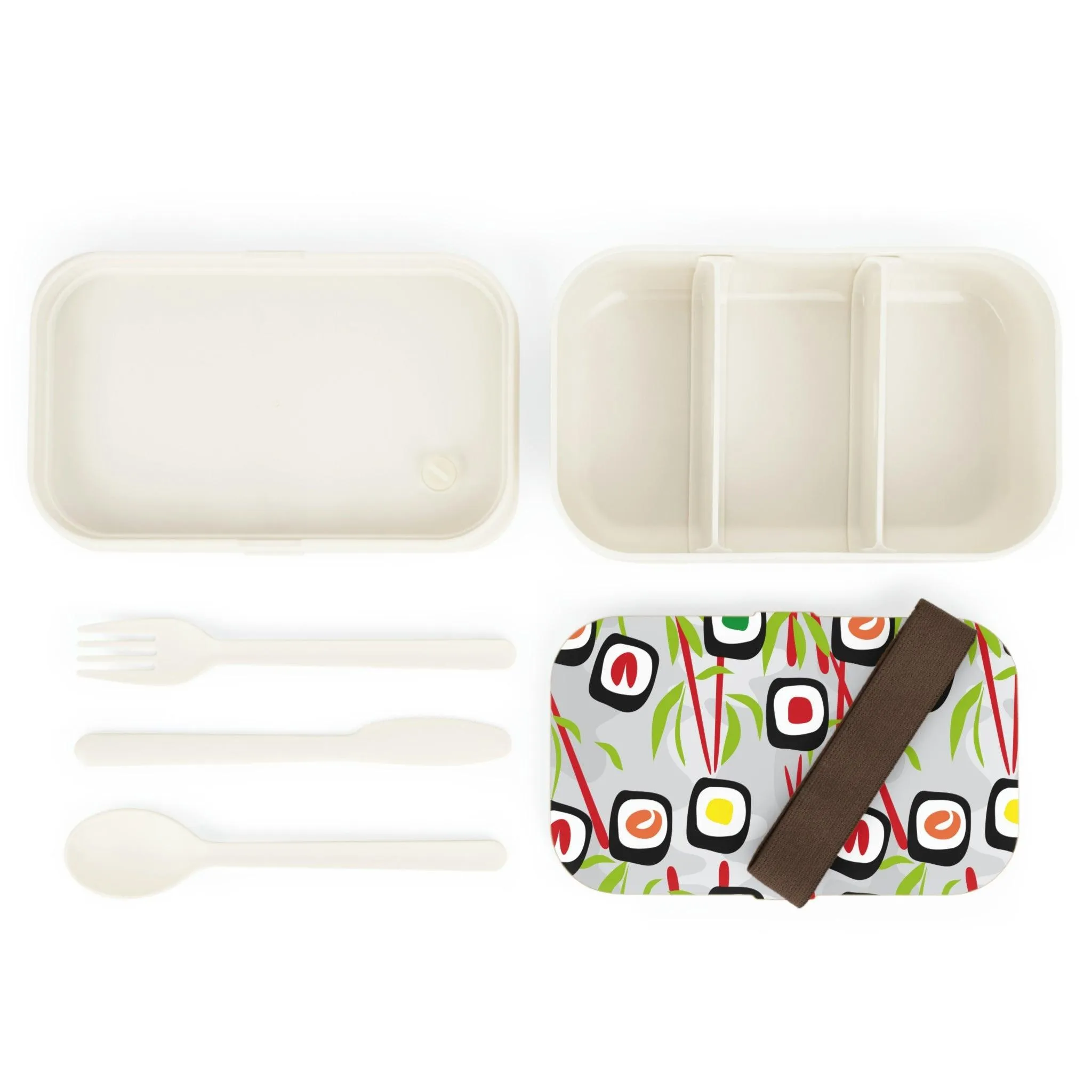 Eco-Friendly Personalized Bento Box with Chic Wooden Lid