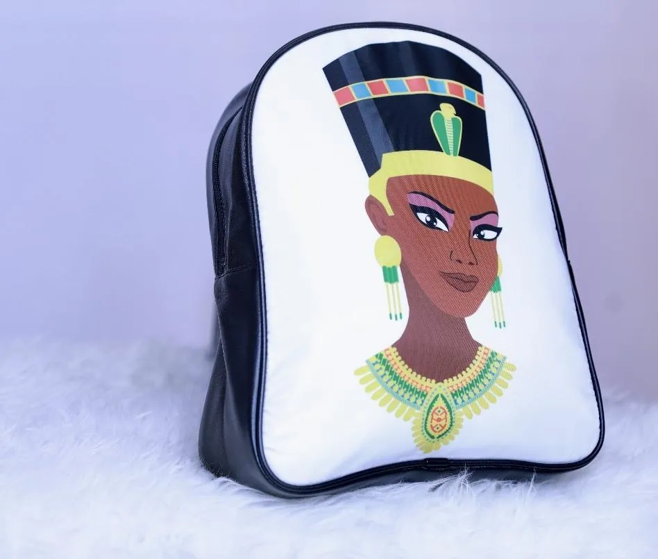 Egyptian Queen Leather Bookbag