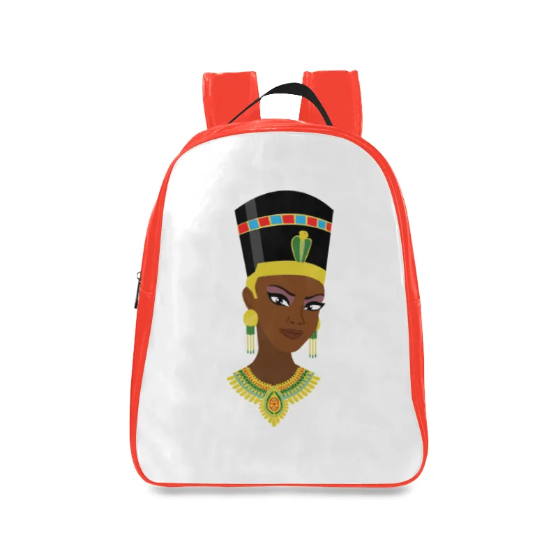 Egyptian Queen Leather Bookbag