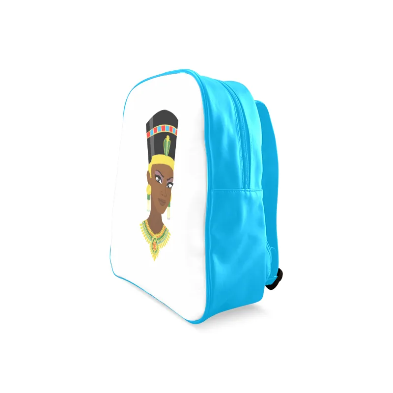 Egyptian Queen Leather Bookbag