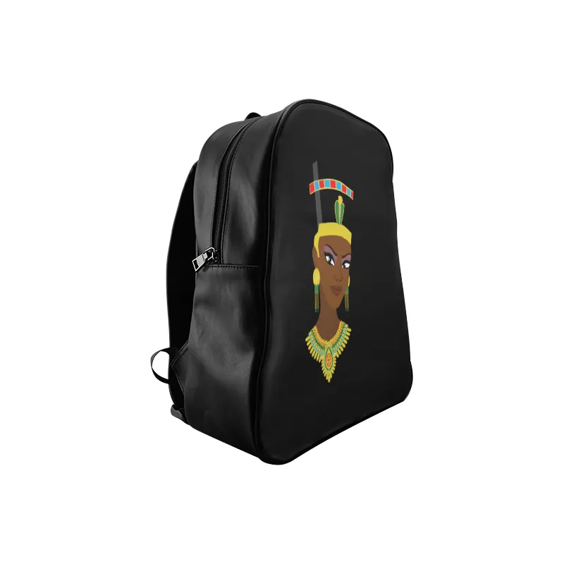 Egyptian Queen Leather Bookbag