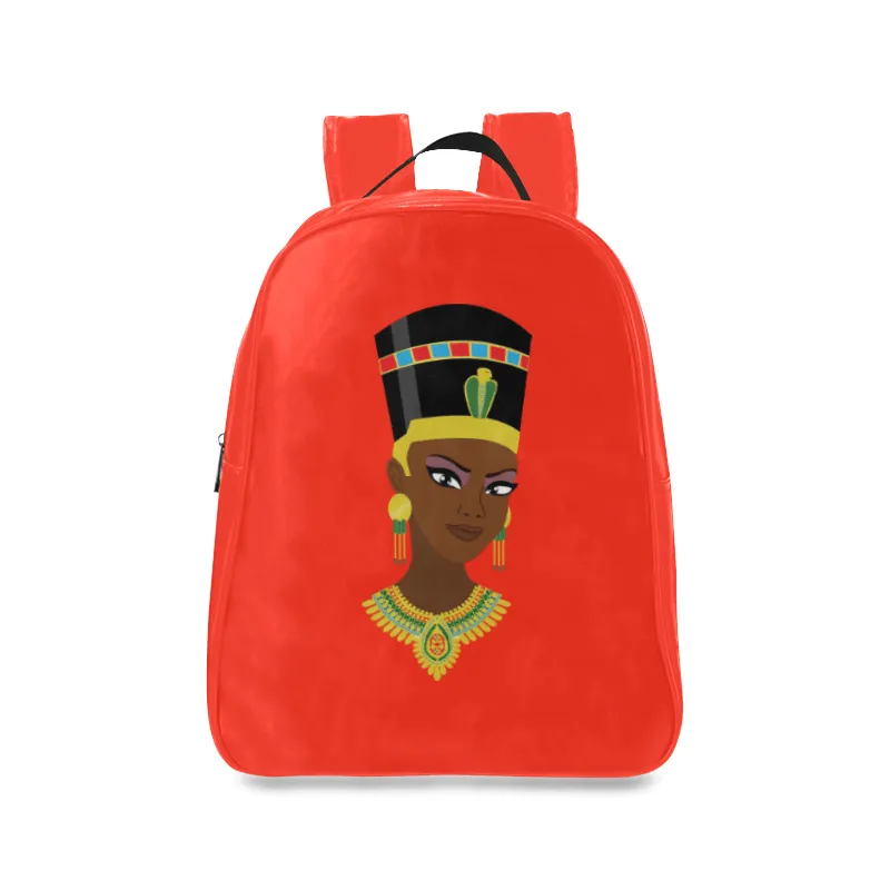 Egyptian Queen Leather Bookbag