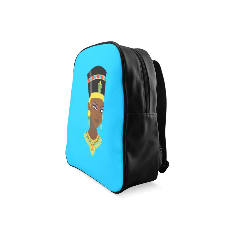 Egyptian Queen Leather Bookbag