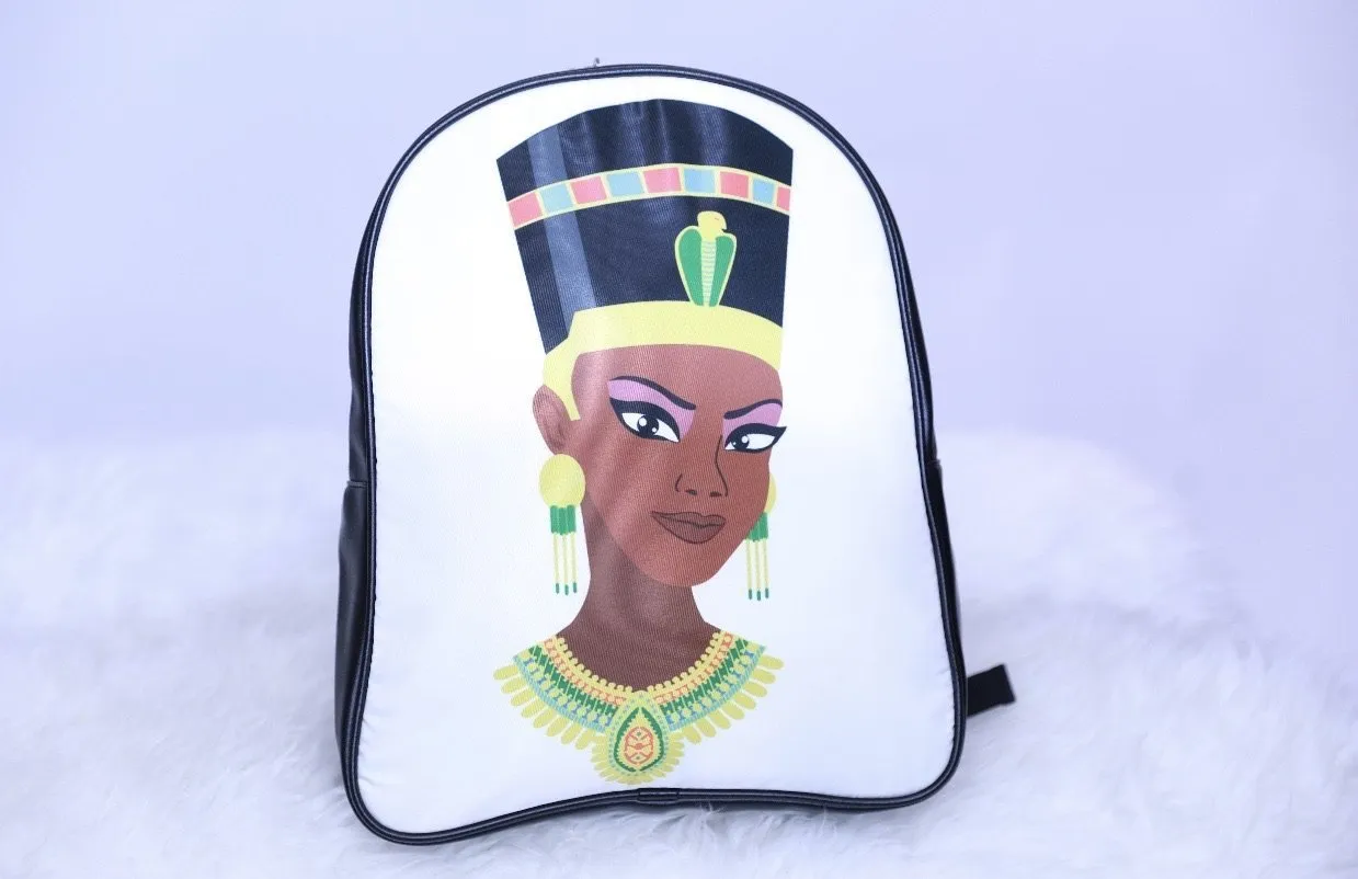 Egyptian Queen Leather Bookbag